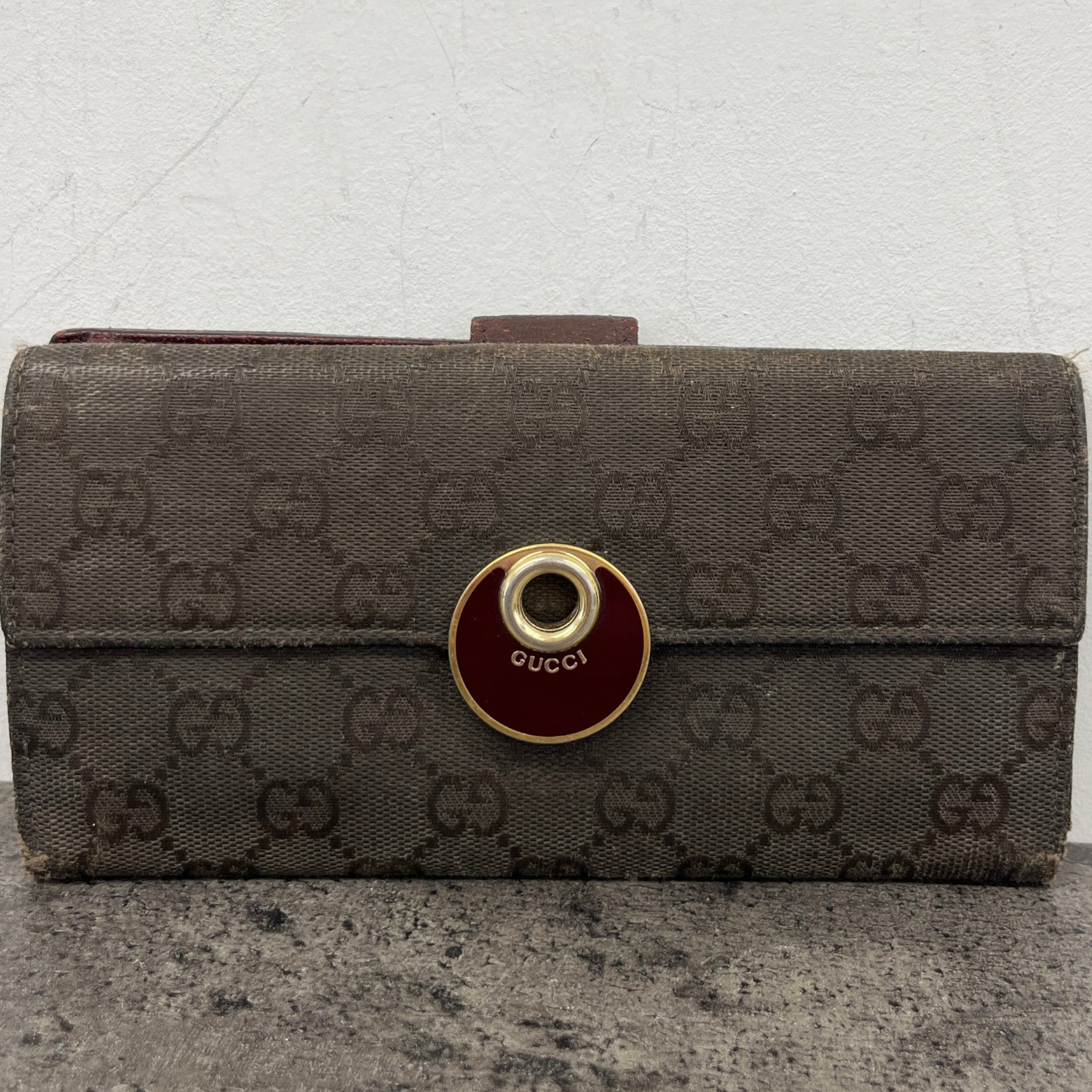 Women's Gg Supreme Wallet Brown