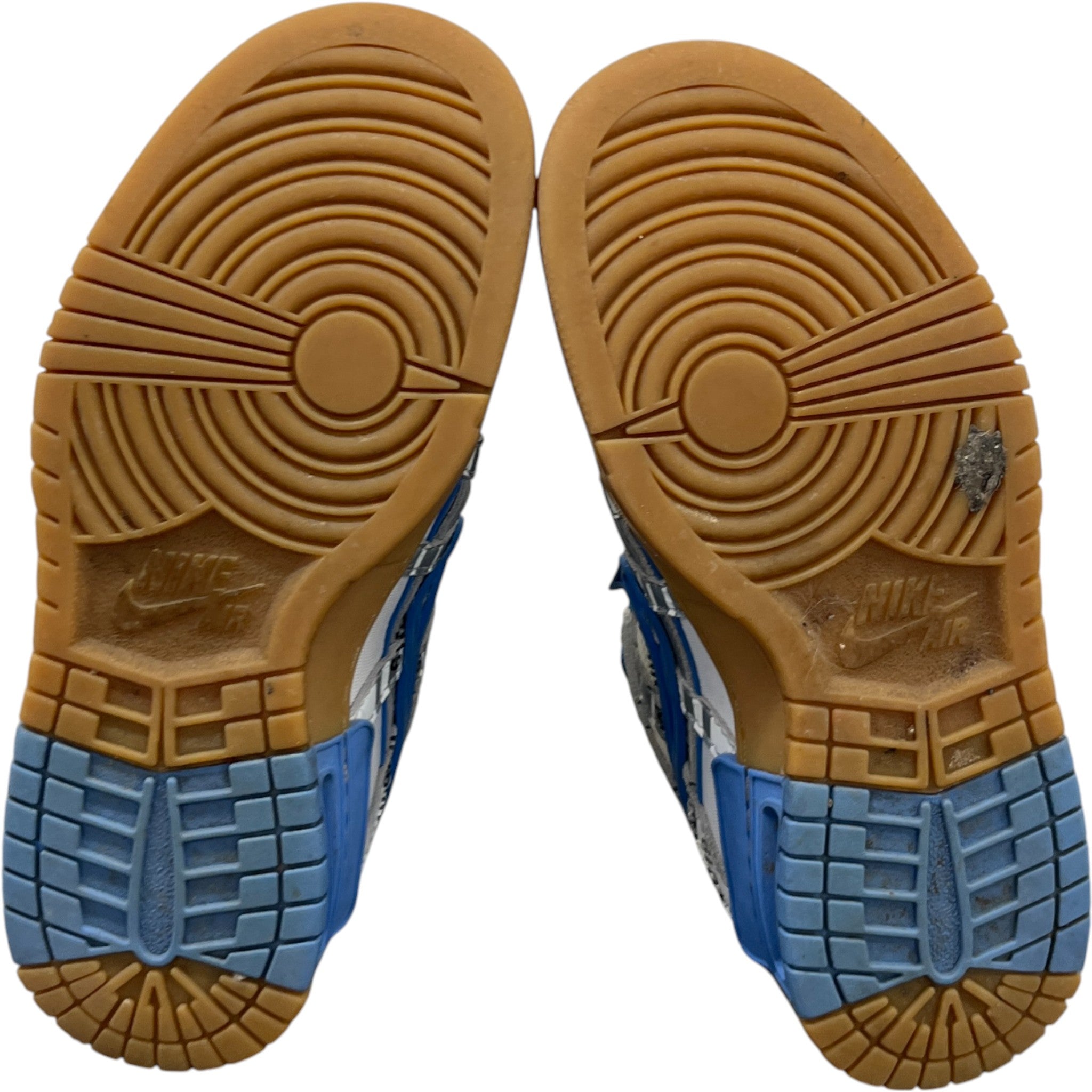 Men's X Nike Air Rubber Dunk Unc Low Trainers Blue Size EU 39 / UK 5