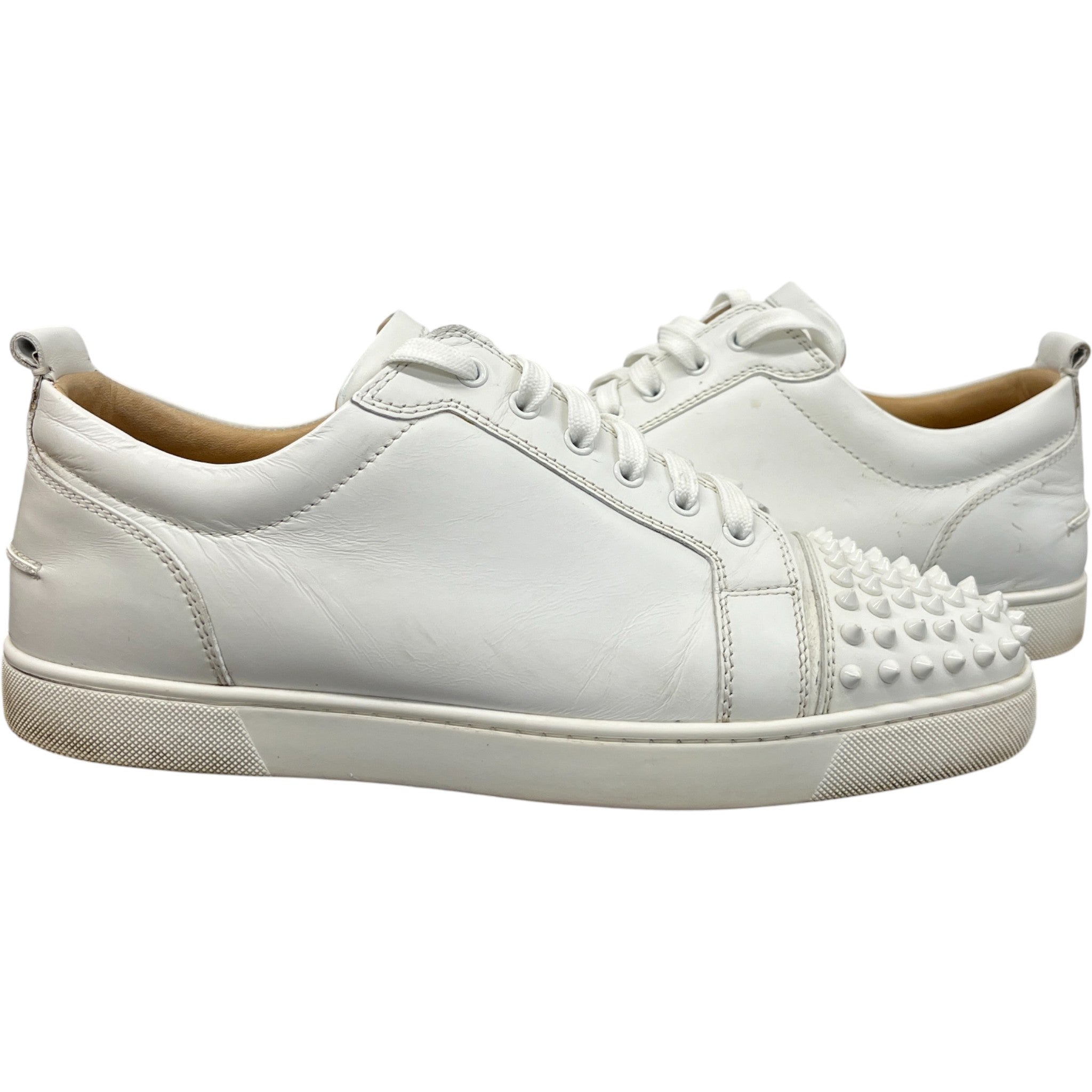 Men's Junior Spikes Low Trainers White Size EU 45 / UK 11