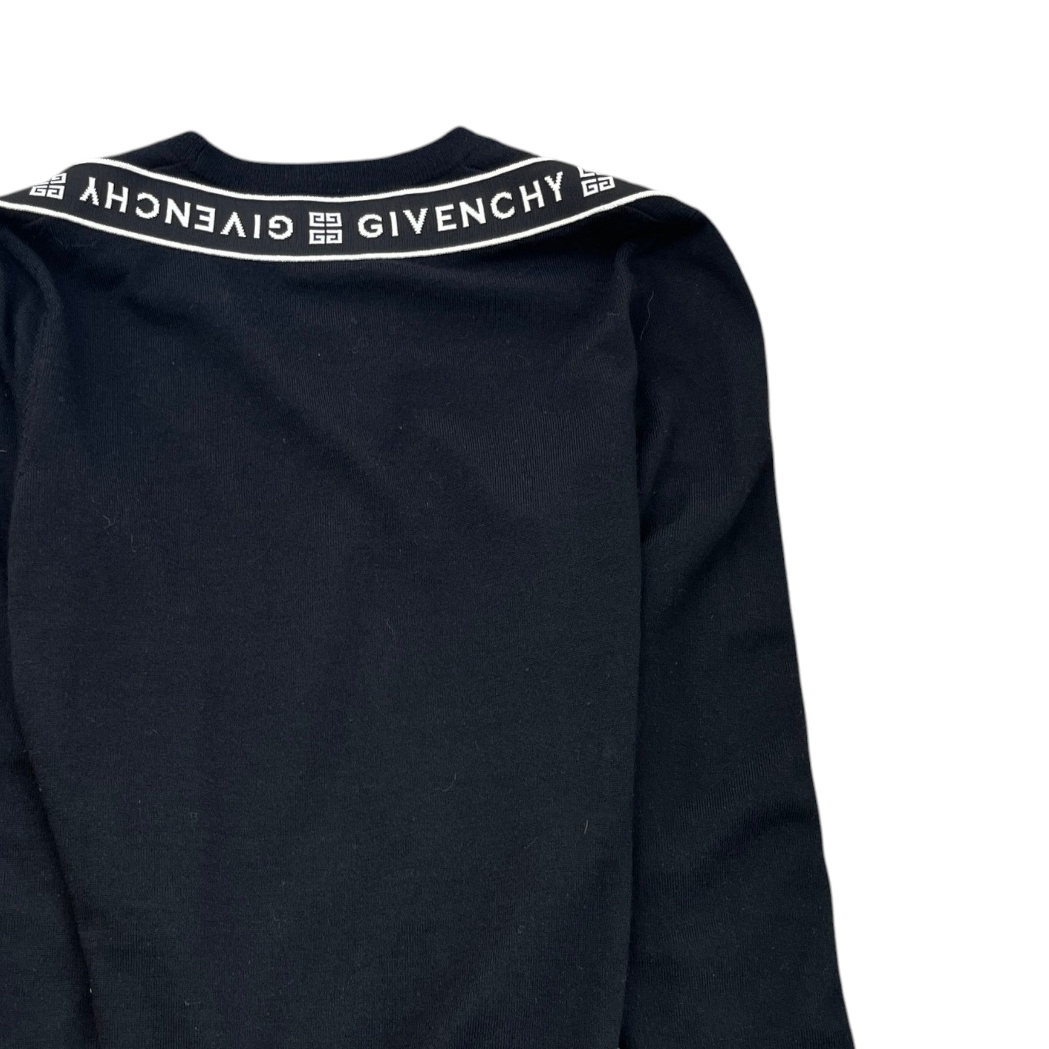 Men's Tape Logo Jumper Black Size M