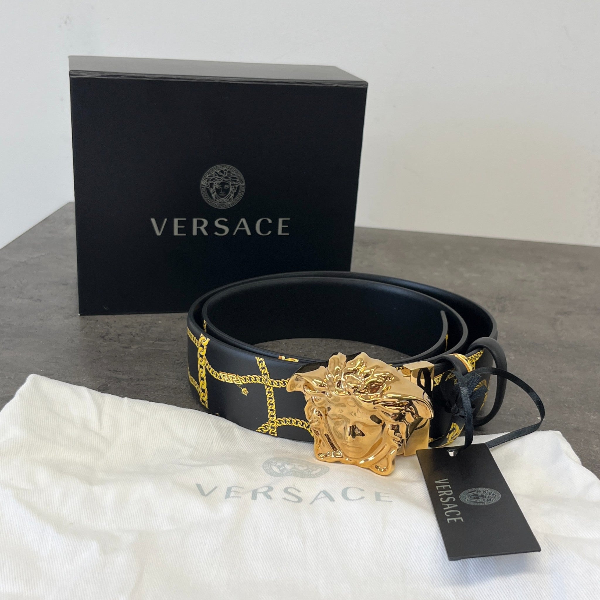 Men's Maduse Belt Black Size Waist 30"