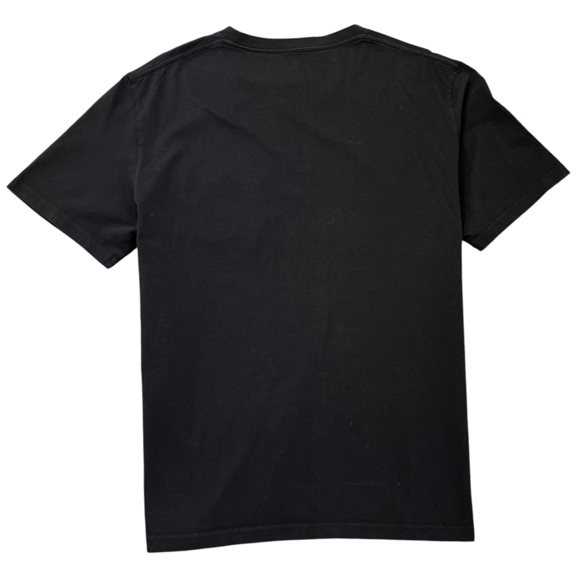 Men's Embroidered Logo T-Shirt Black Size XL