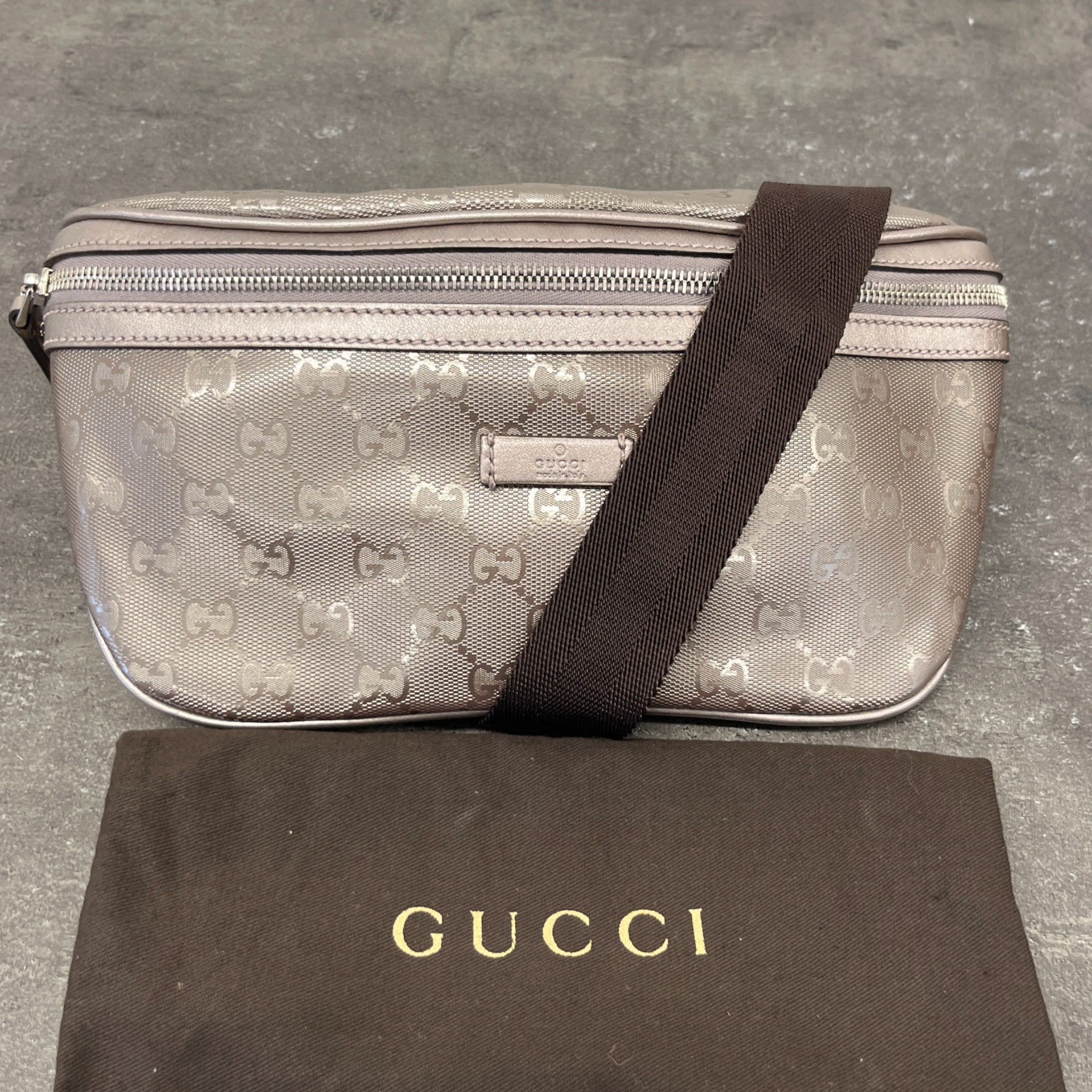 Women's Gg Imprimé Belt Bag Mauve