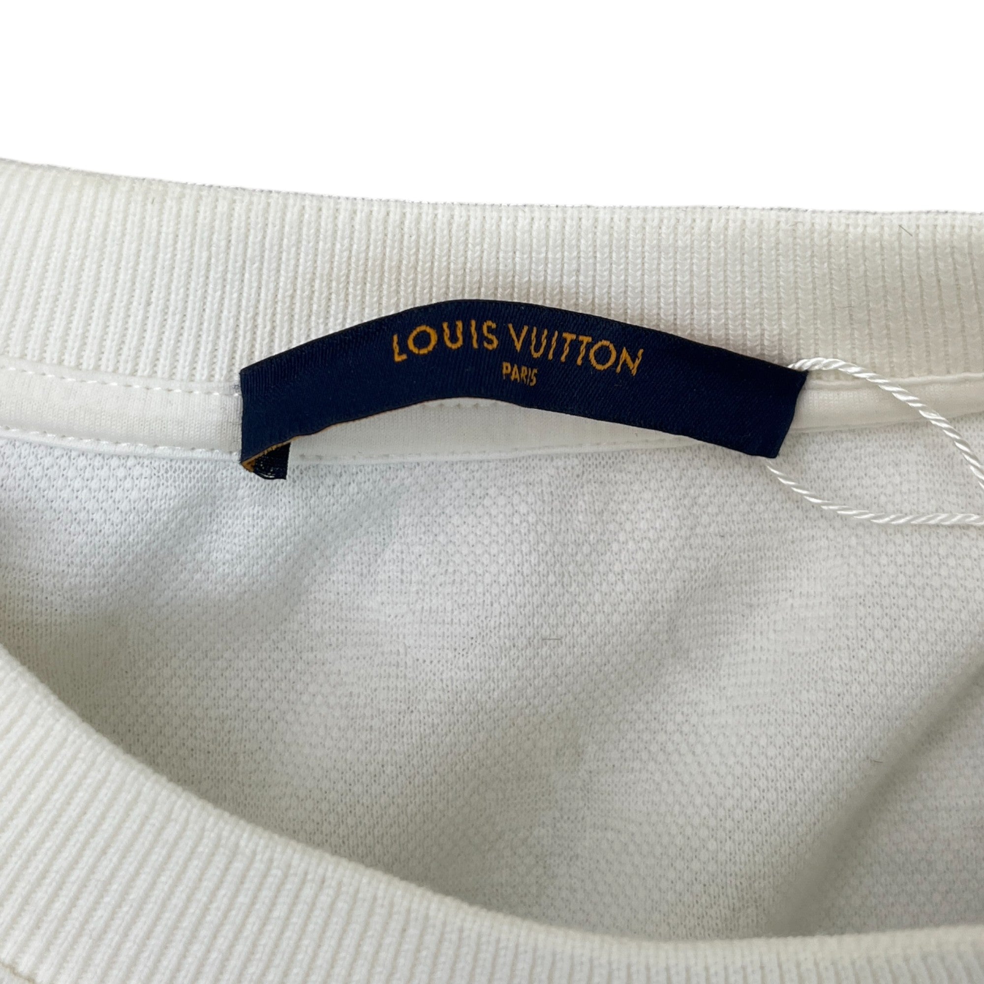 Men's Monogram 3D Pocket T-Shirt White Size XS