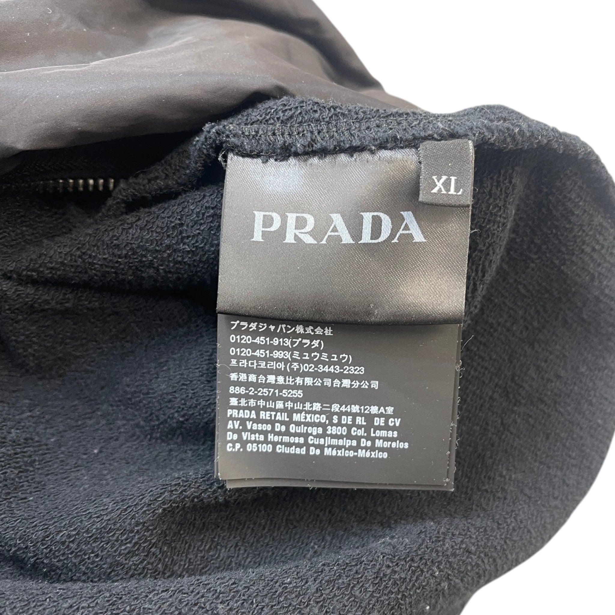 Men's Linea Rossa Hoodie Black Size XL