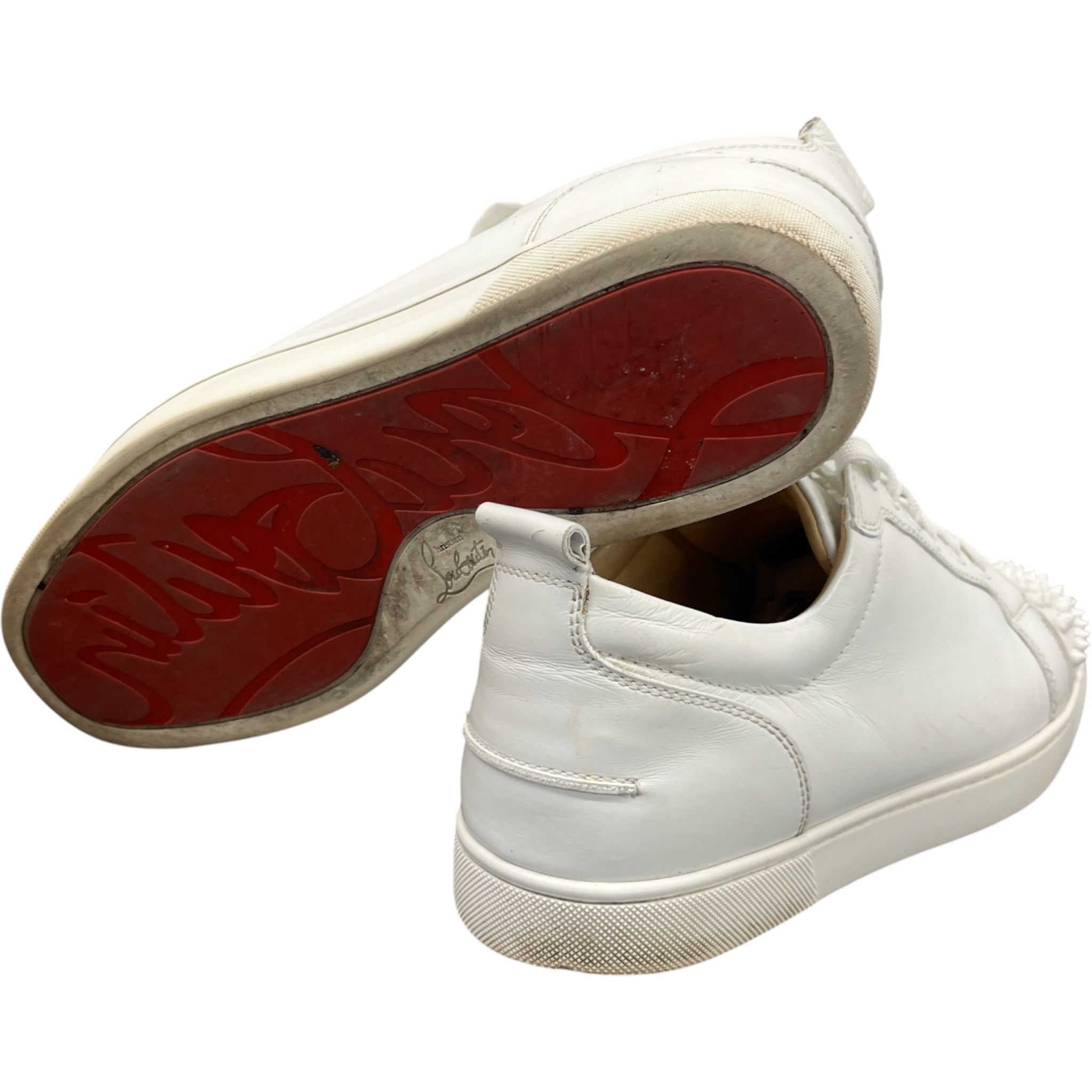 Men's Junior Spikes Low Trainers White Size EU 45 / UK 11