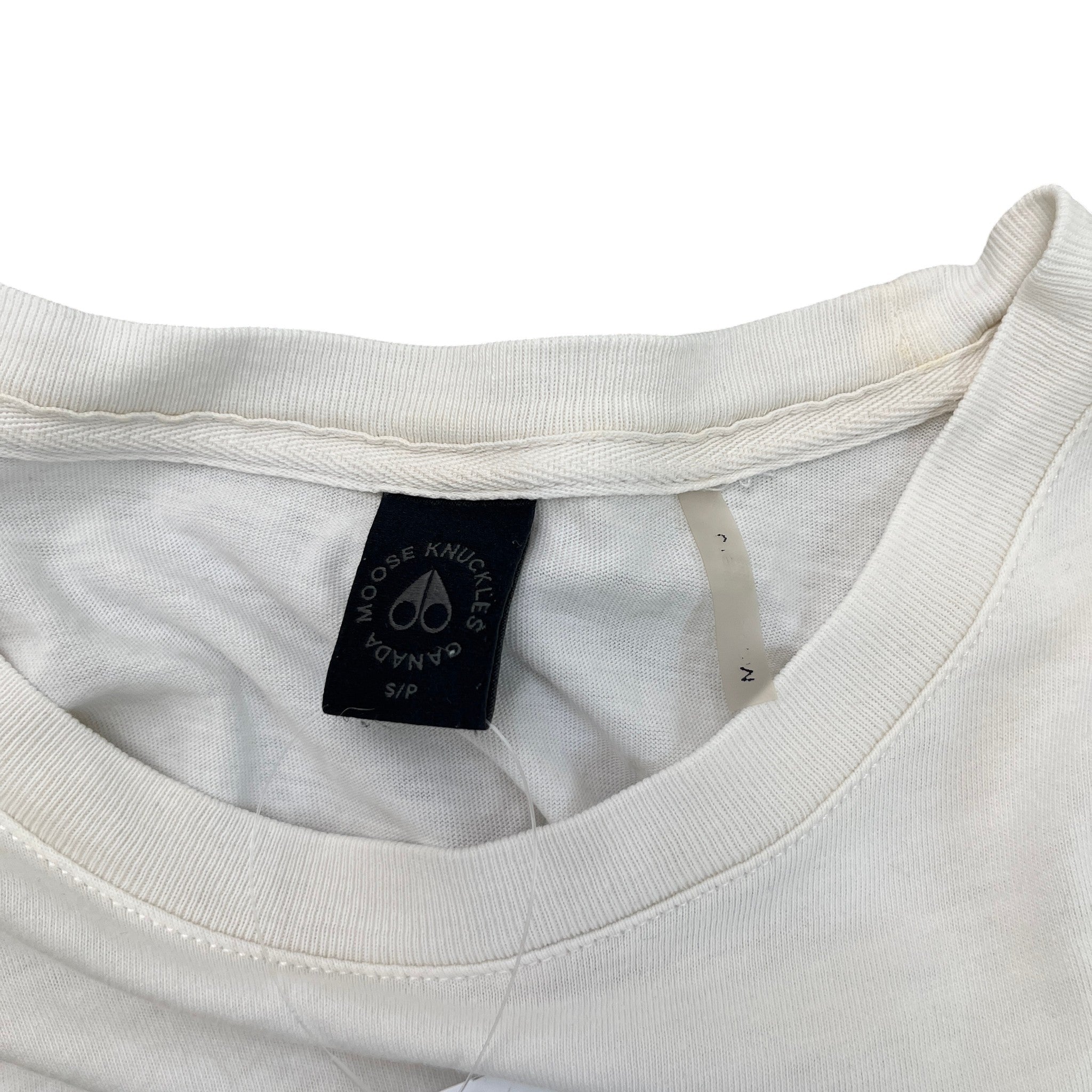 Men's 3Q Logo T-Shirt White Size S
