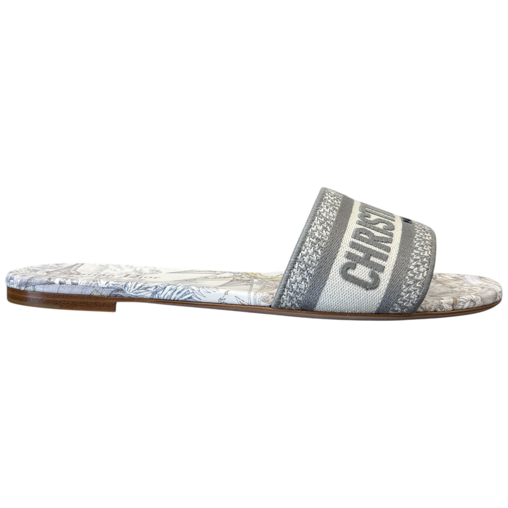 Women's Dway Slides Grey Size EU 41 / UK 8