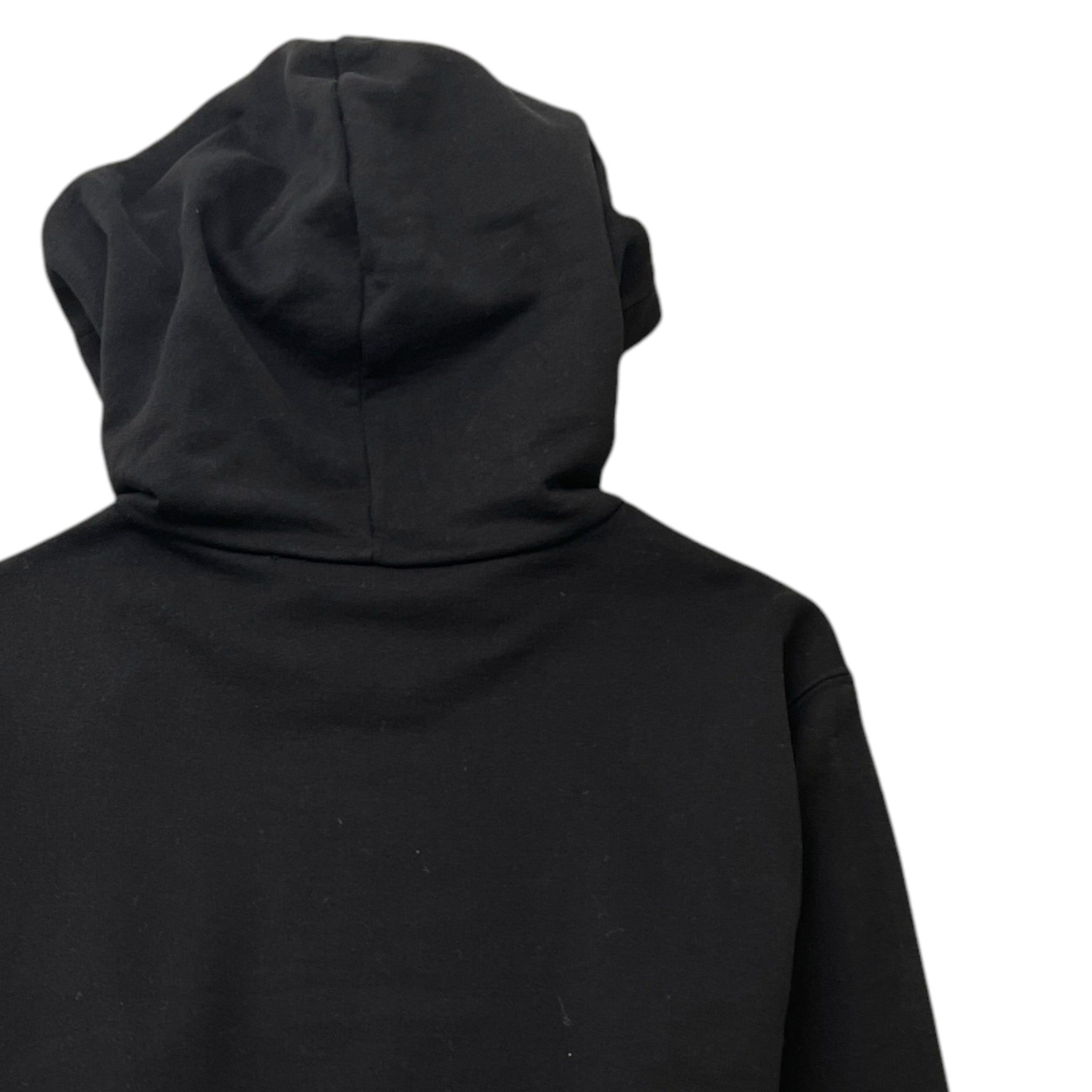 Men's Embroidered Logo Hoodie Black Size IT 48 / UK M
