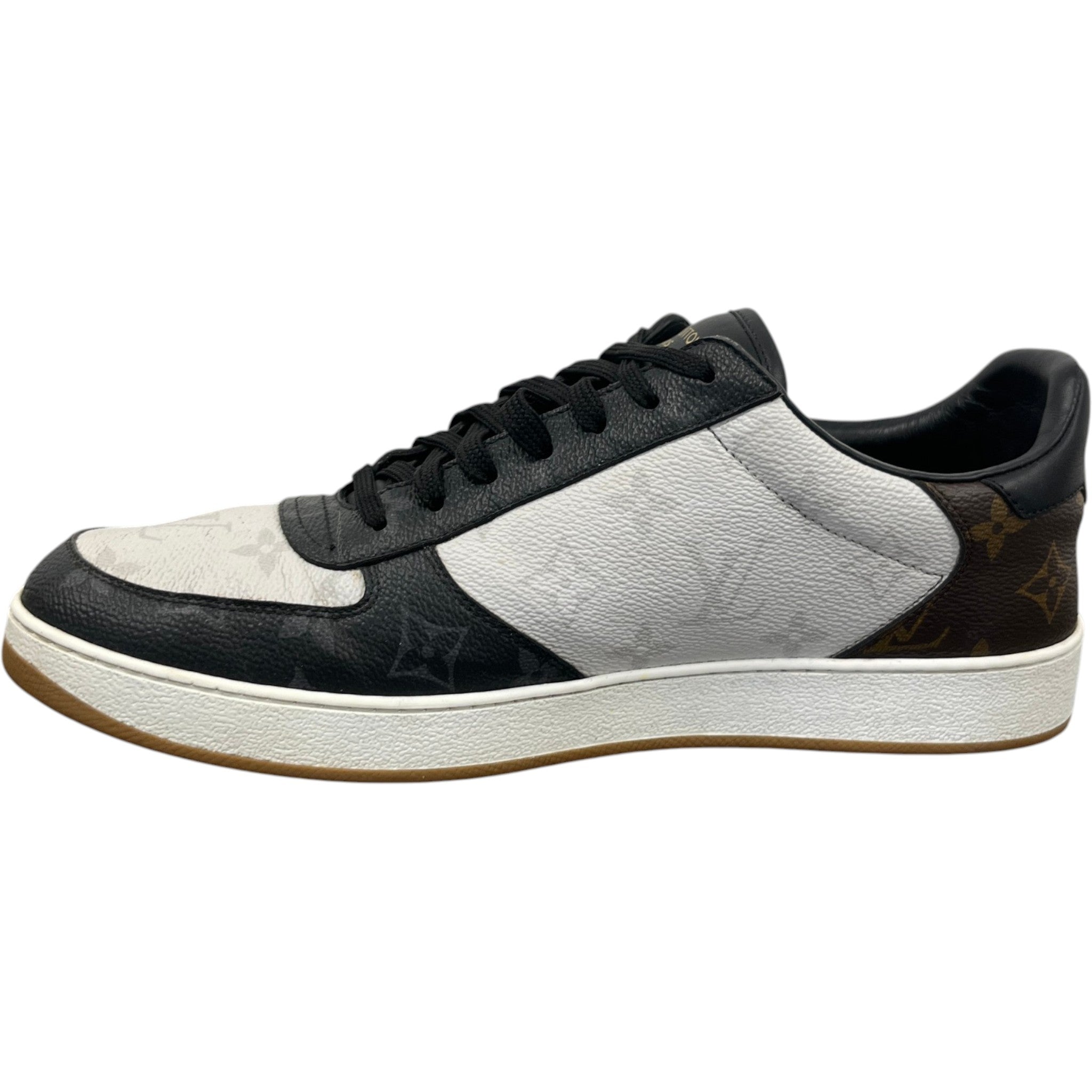 Men's Monogram Rivoli Low Trainers Black Size EU 41.5 / UK 7.5