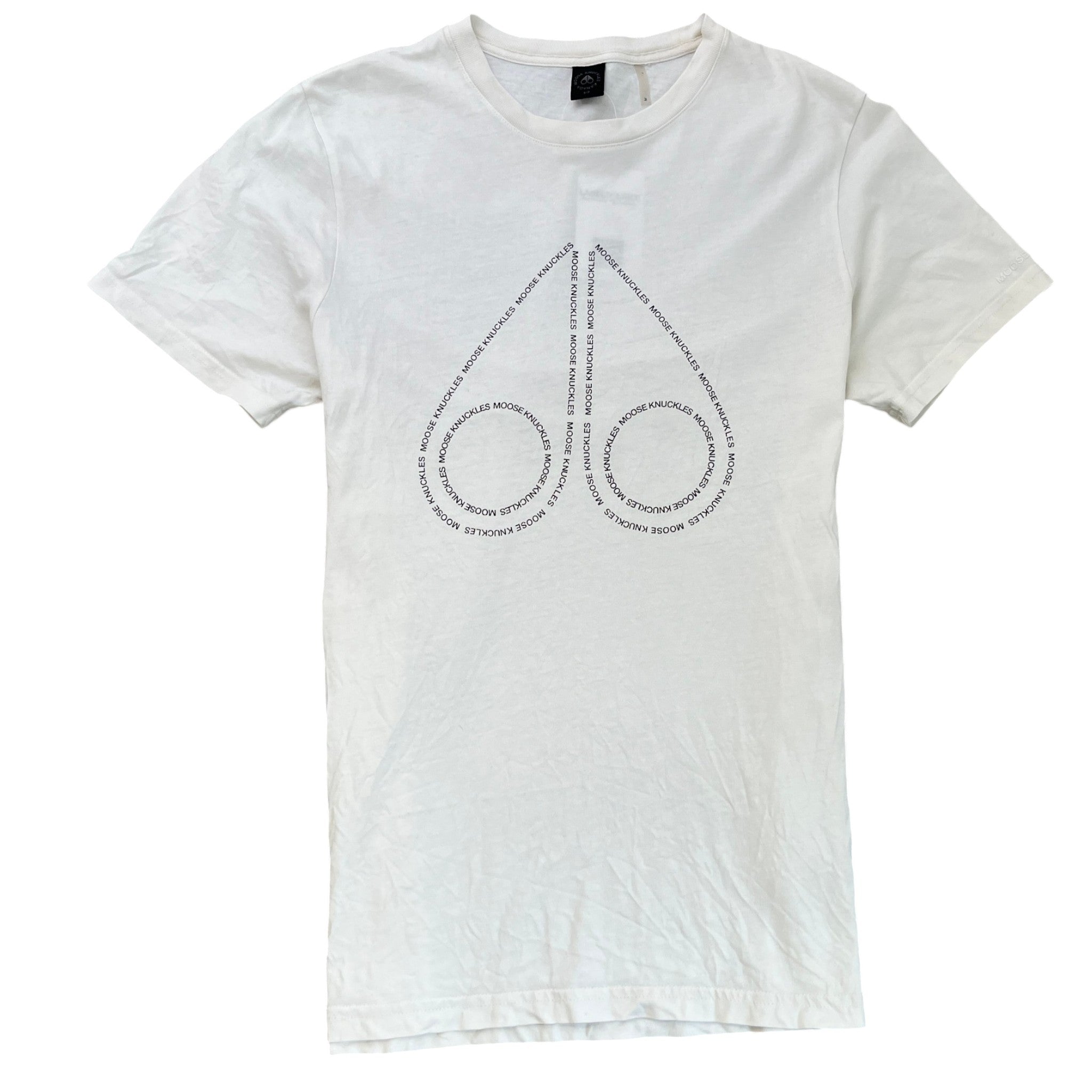 Men's 3Q Logo T-Shirt White Size S