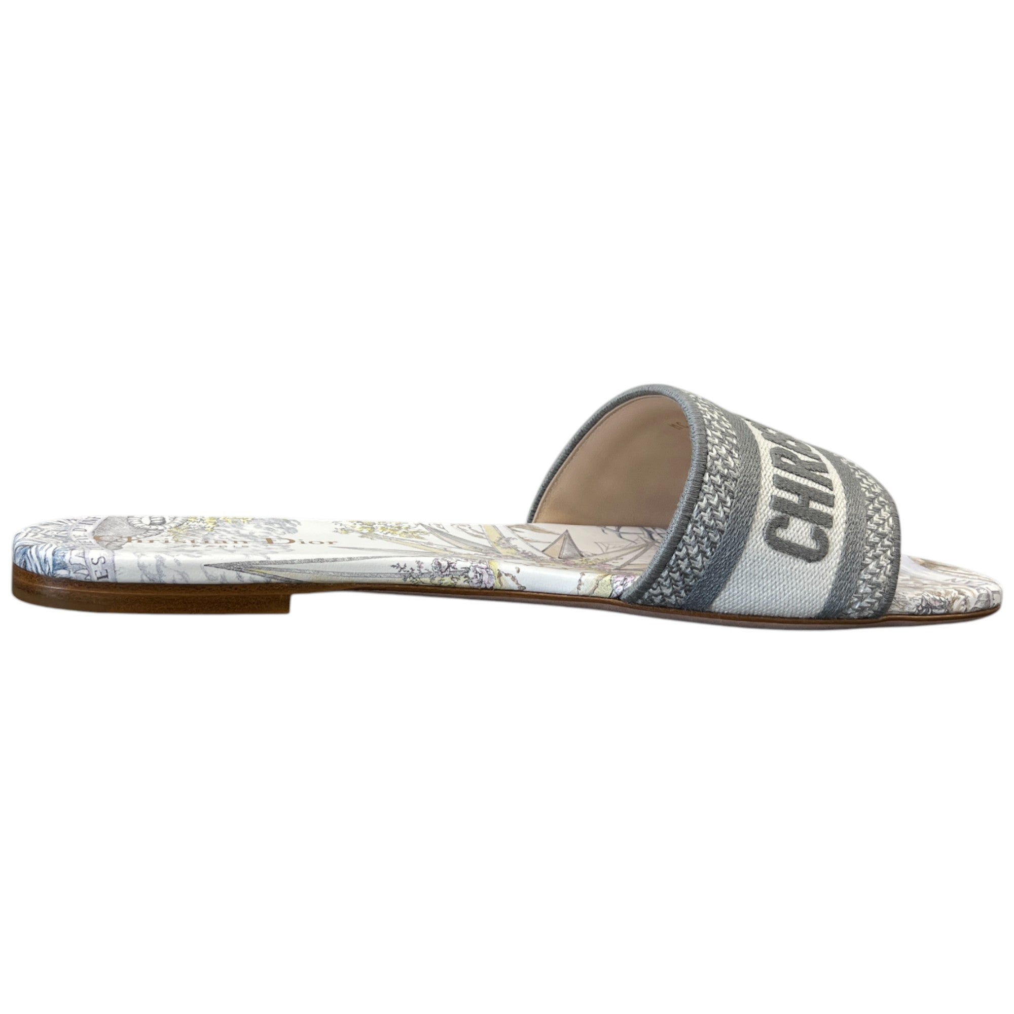 Women's Dway Slides Grey Size EU 41 / UK 8