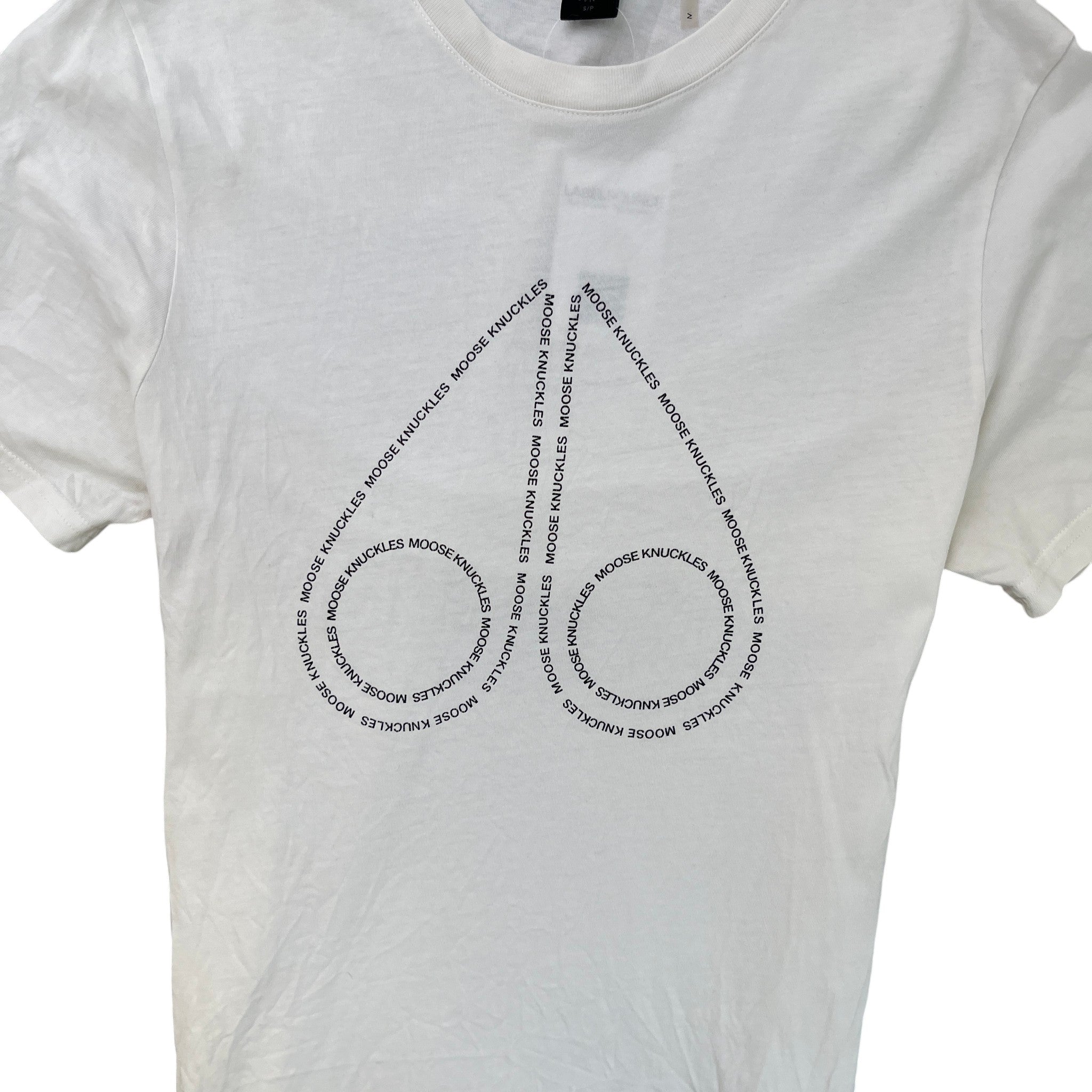 Men's 3Q Logo T-Shirt White Size S