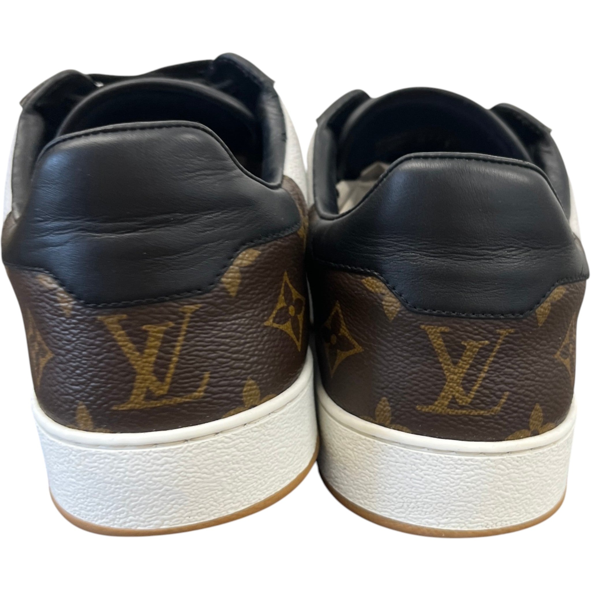 Men's Monogram Rivoli Low Trainers Black Size EU 41.5 / UK 7.5