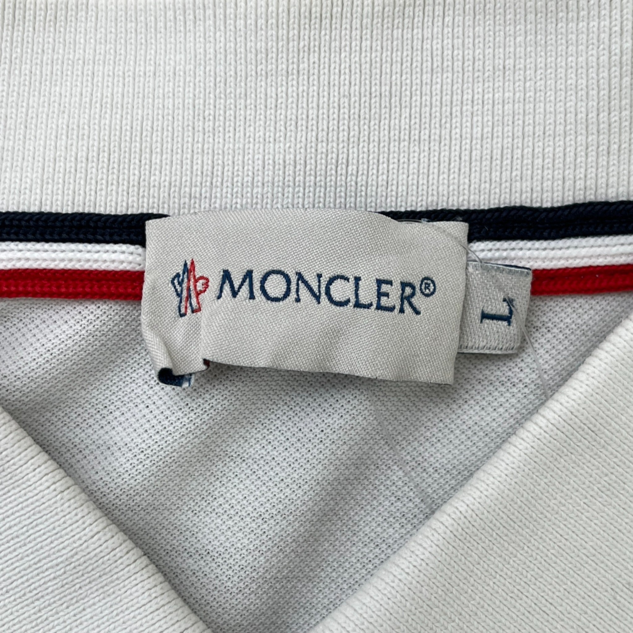 Men's Maglia Polo Shirt White Size L