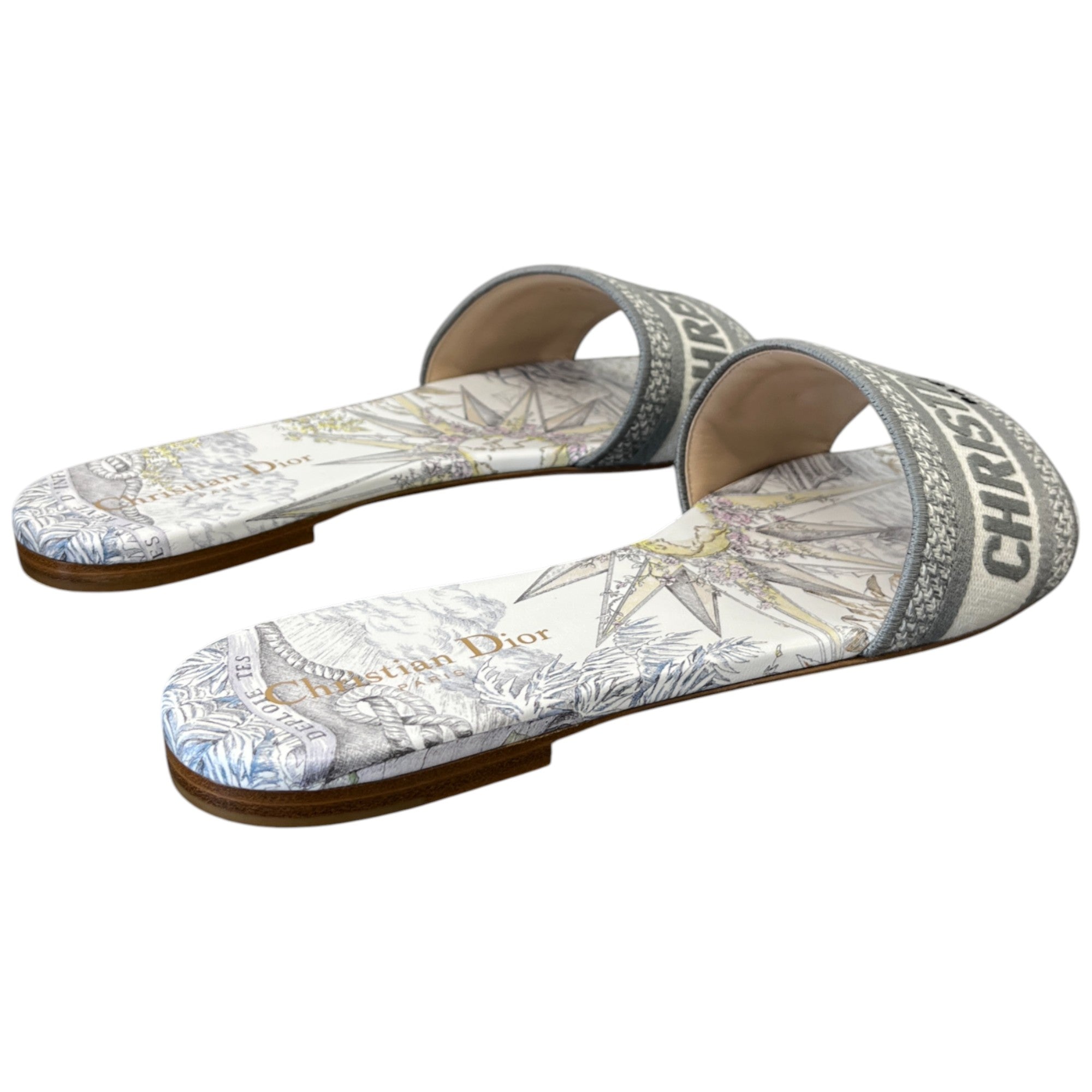 Women's Dway Slides Grey Size EU 41 / UK 8