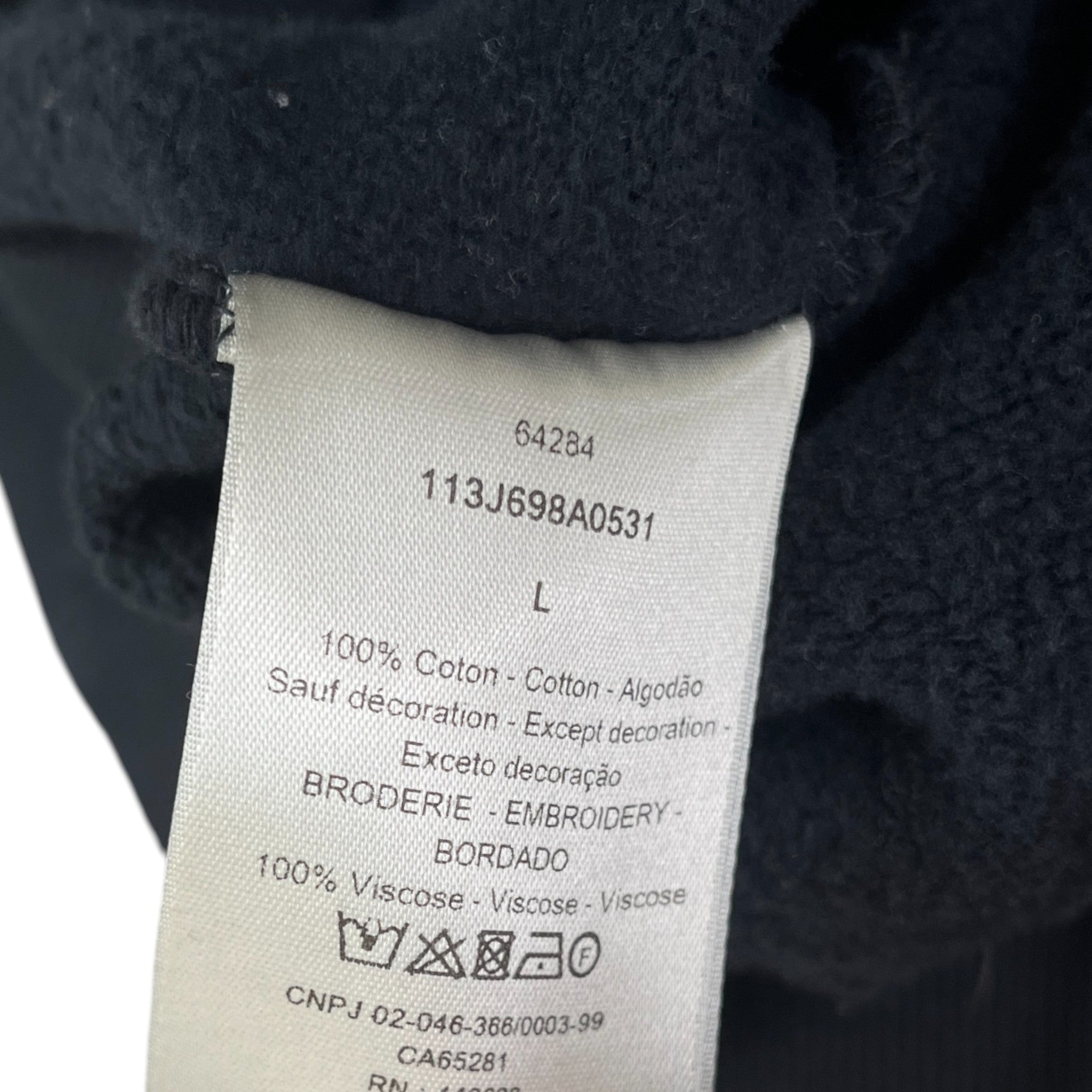 Men's Cd Icon Hoodie Navy Size L