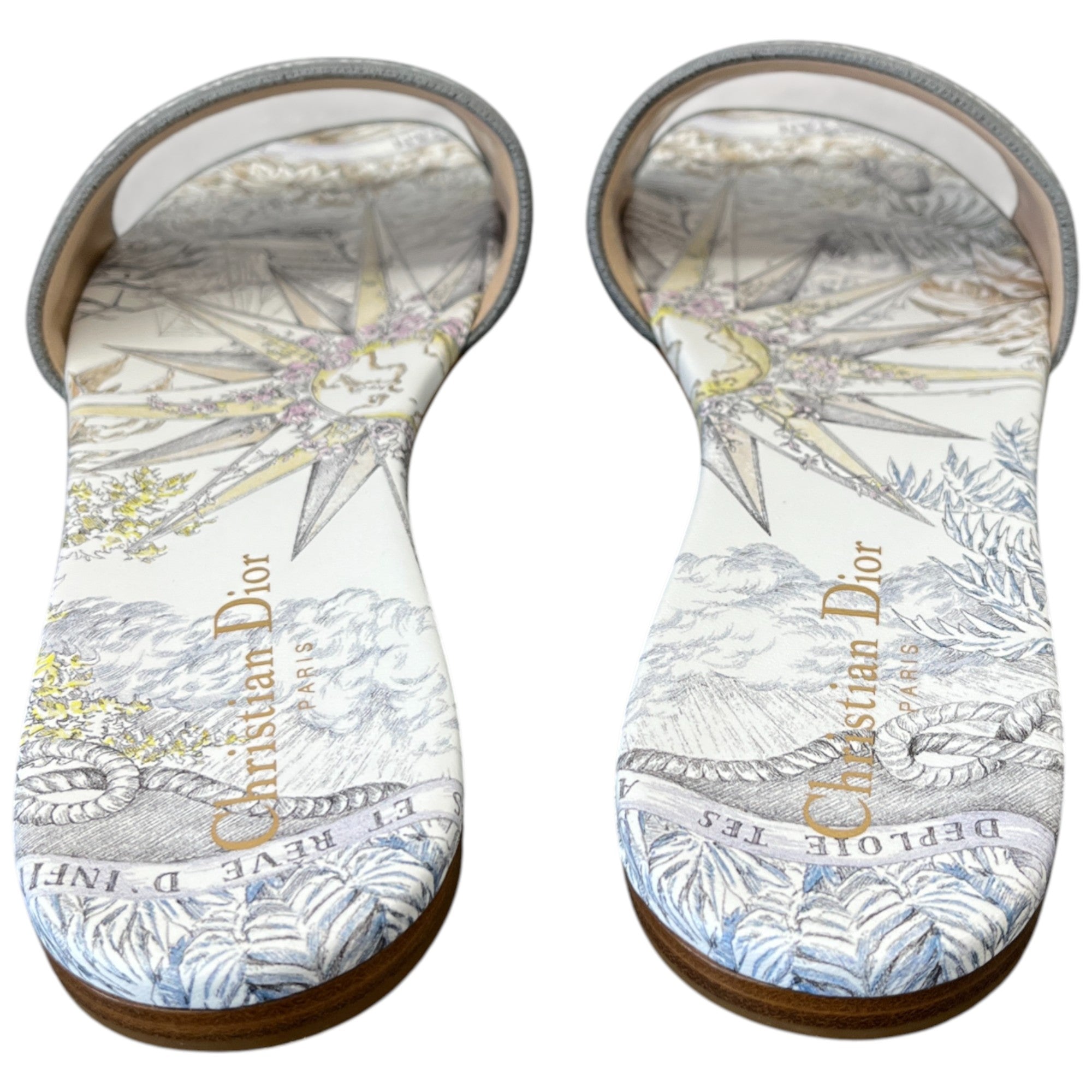 Women's Dway Slides Grey Size EU 41 / UK 8