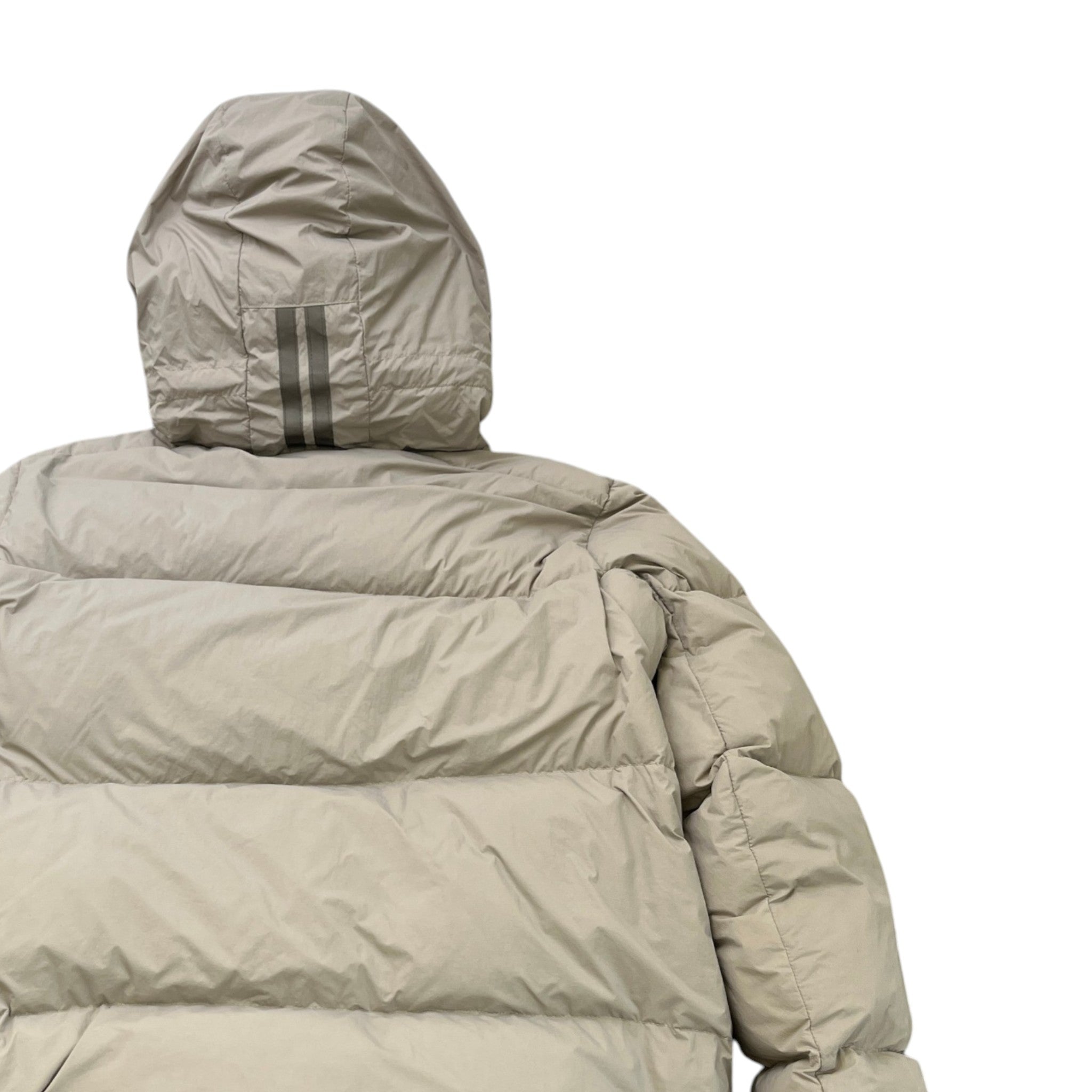 Men's Croft Puffer Down Jacket Beige Size L