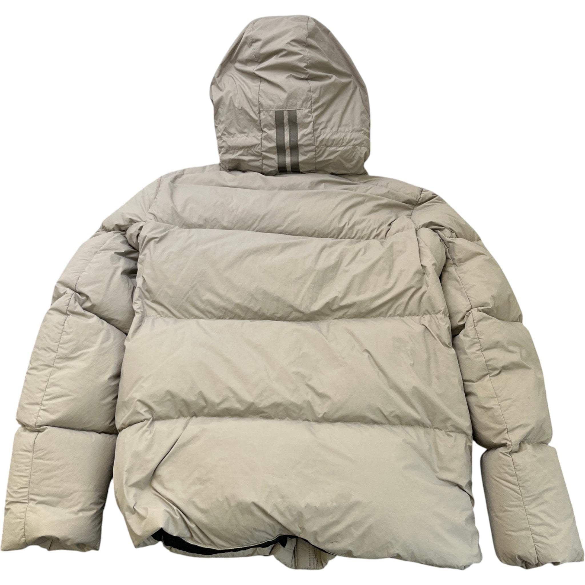 Men's Croft Puffer Down Jacket Beige Size L