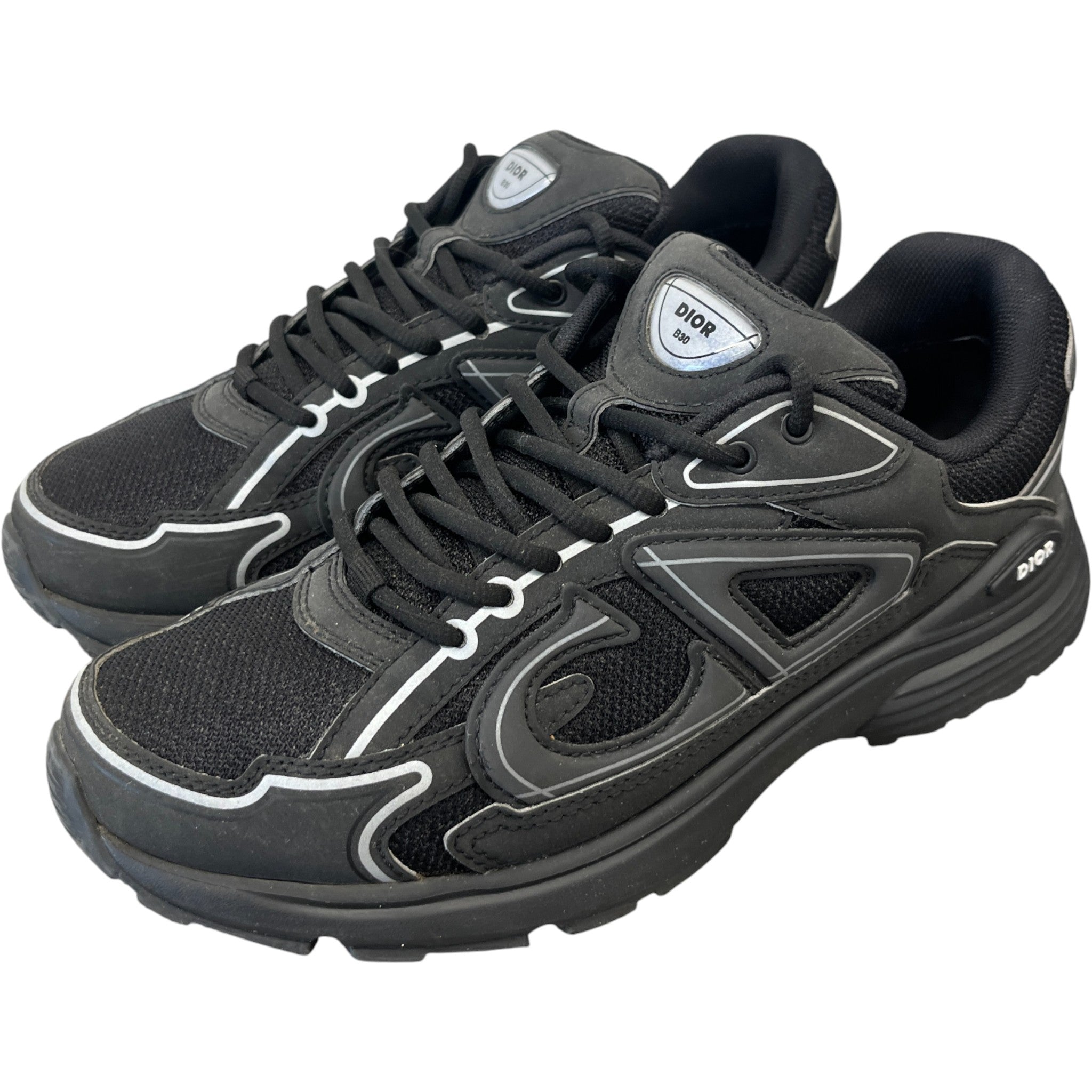 Men's B30 Low Trainers Black Size EU 40 / UK 6
