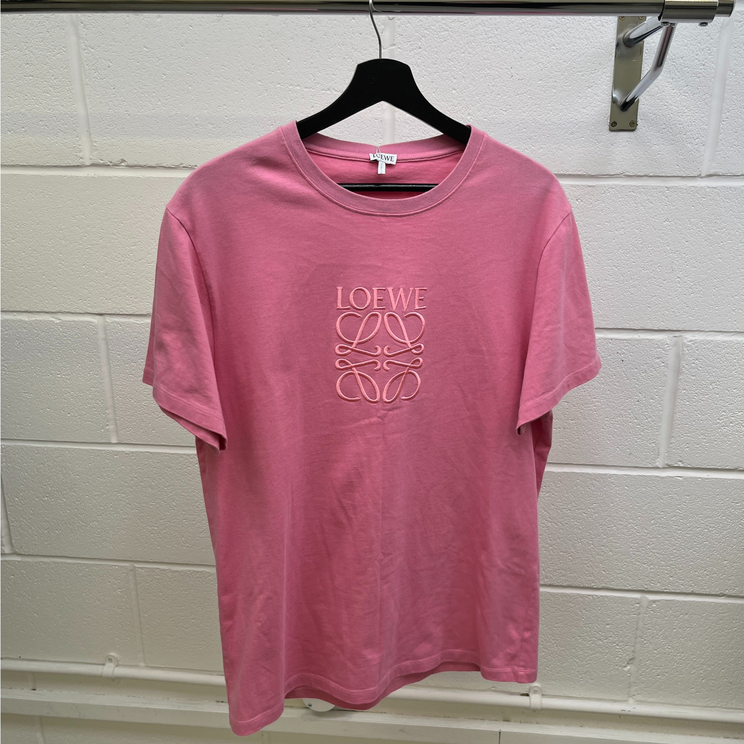 Men's Anagram T-Shirt Pink Size M