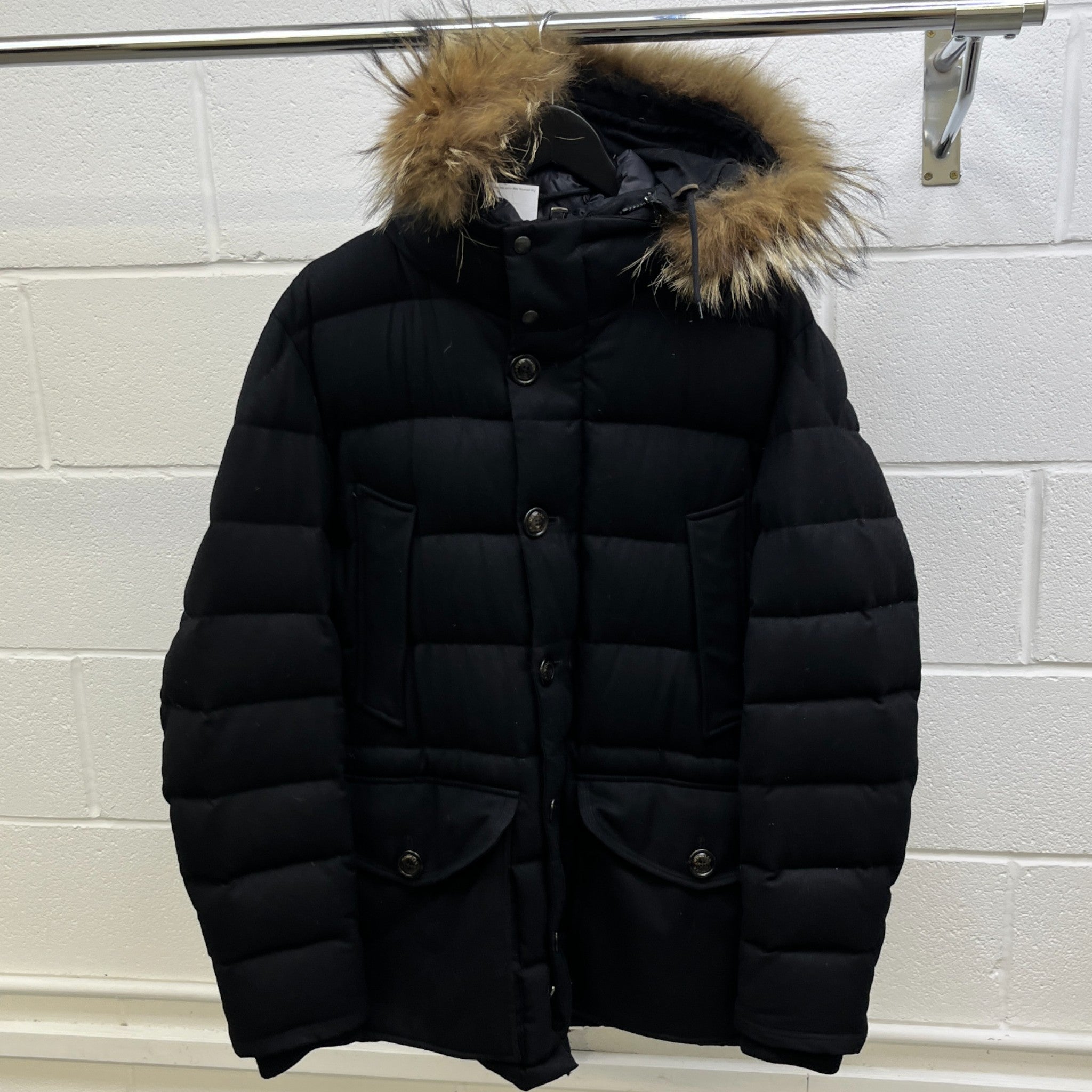 Men's Rethel Down Jacket Black Size 5 / XXL