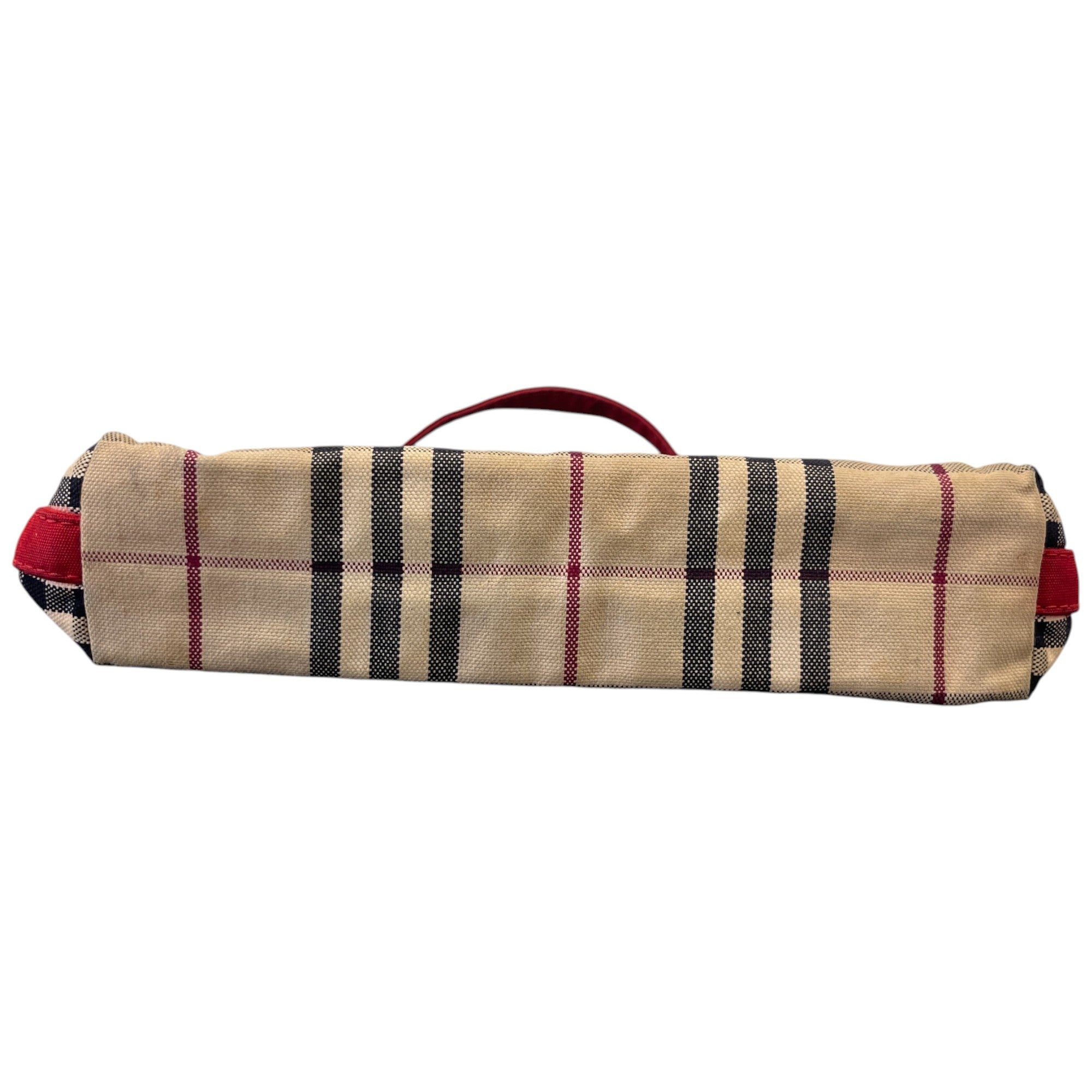 Women's Checkered Shoulder Bag Beige