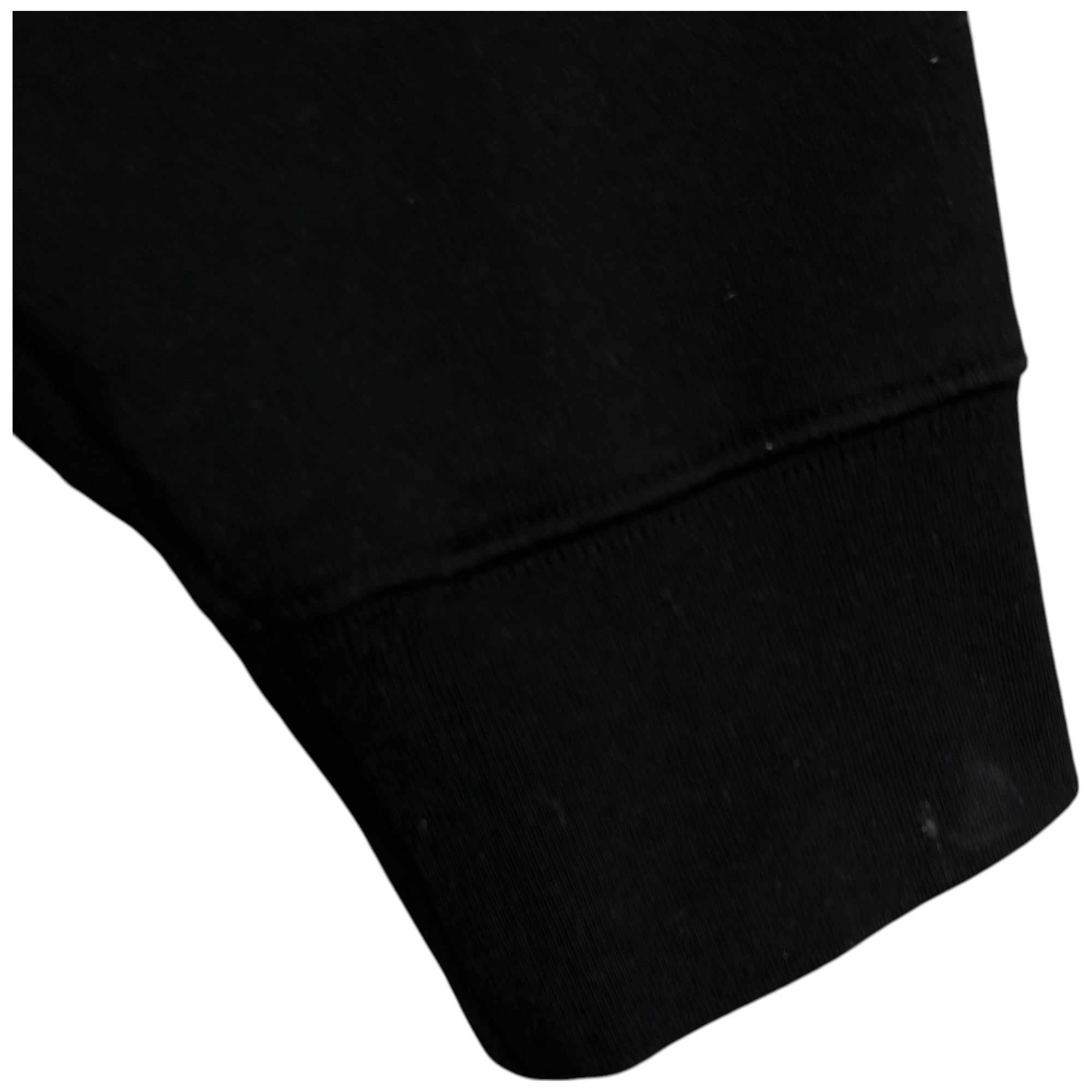 Men's Star Logo Print Hoodie Black Size M