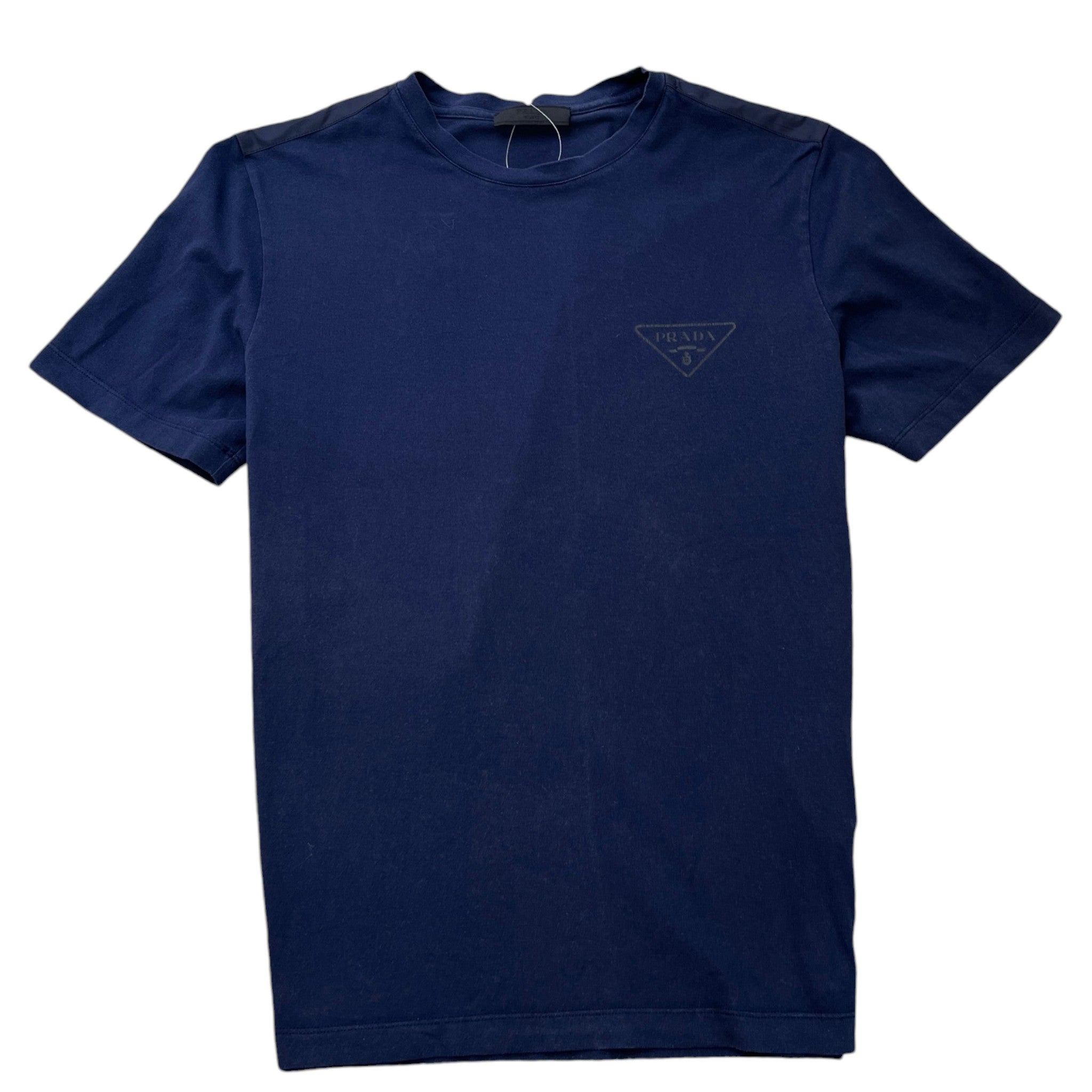 Men's Logo Print T-Shirt Navy Size S
