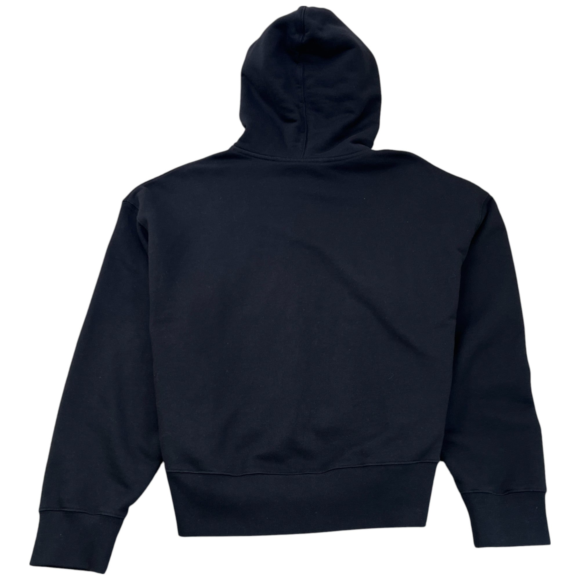 Men's Star Logo Print Hoodie Black Size M