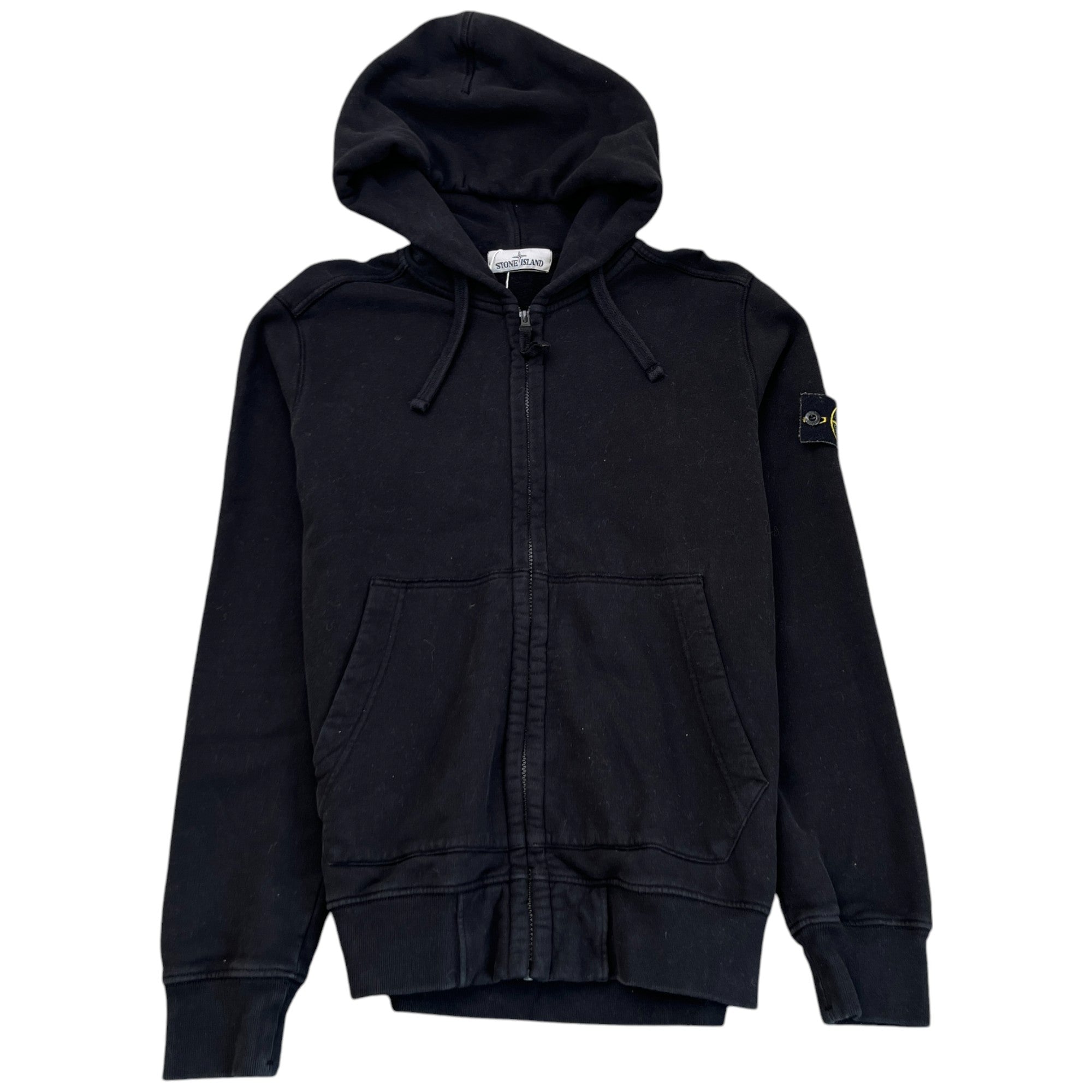 Men's Applique Logo Hoodie Black Size L