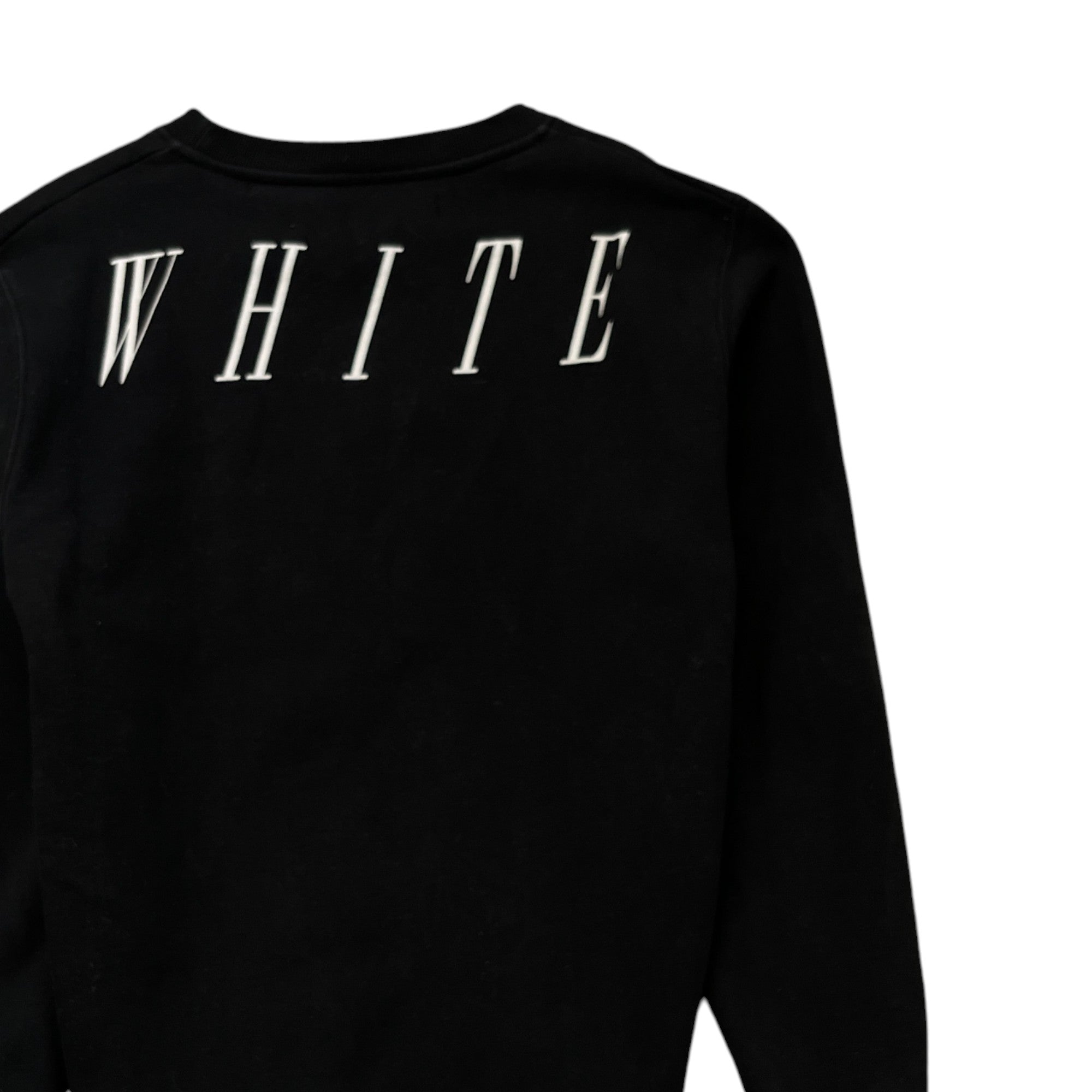 Men's Wolf Graphic Sweatshirt Black Size S