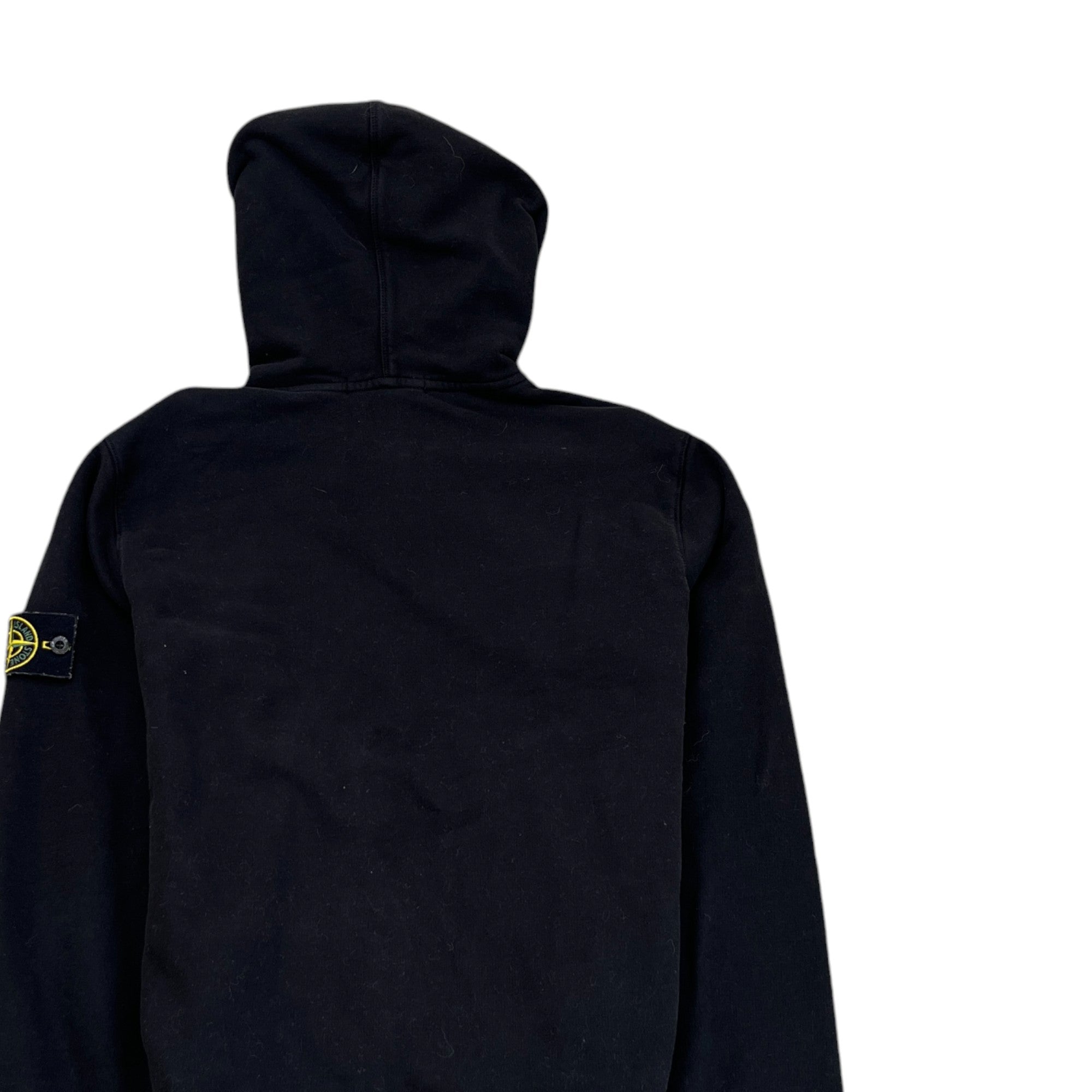 Men's Applique Logo Hoodie Black Size L