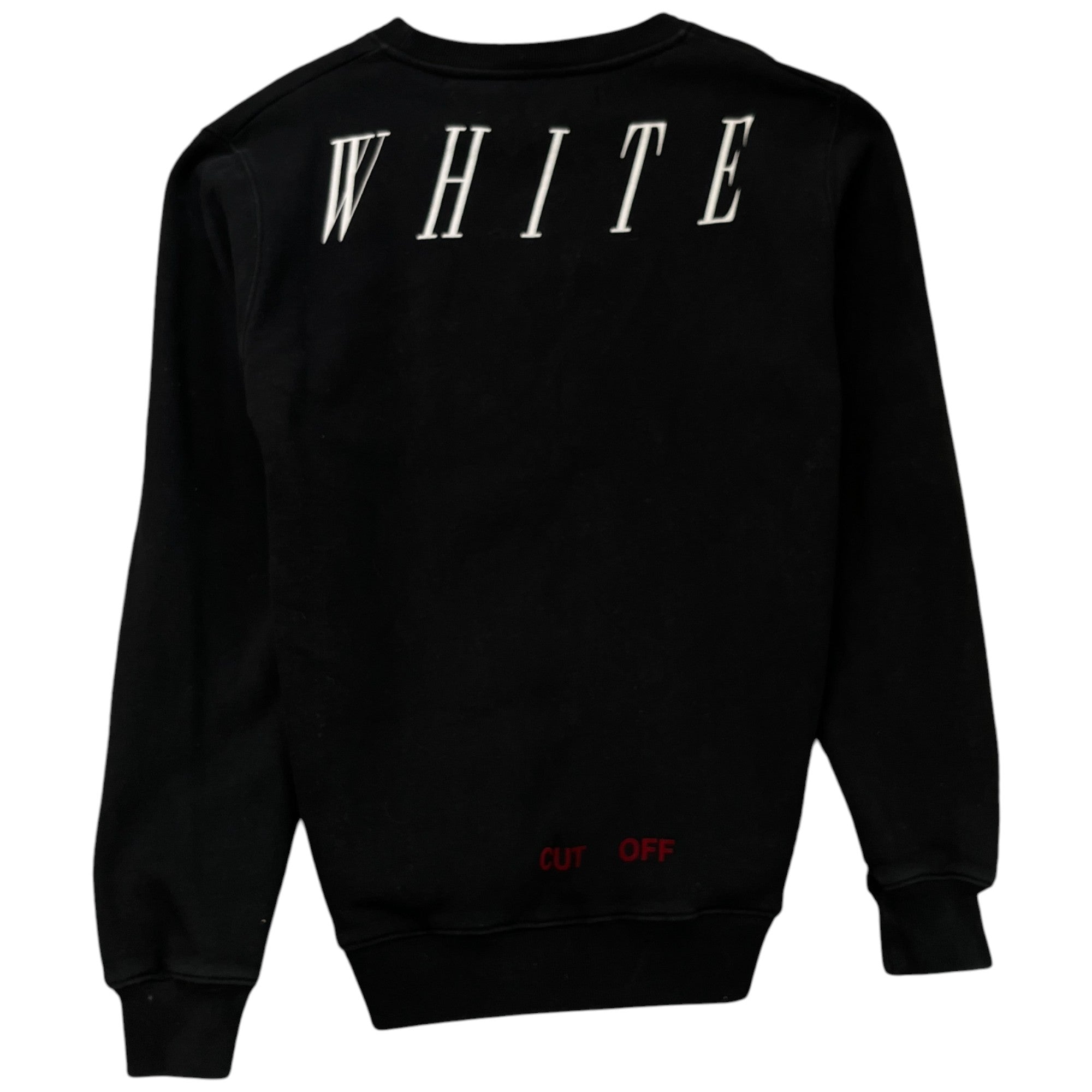 Men's Wolf Graphic Sweatshirt Black Size S