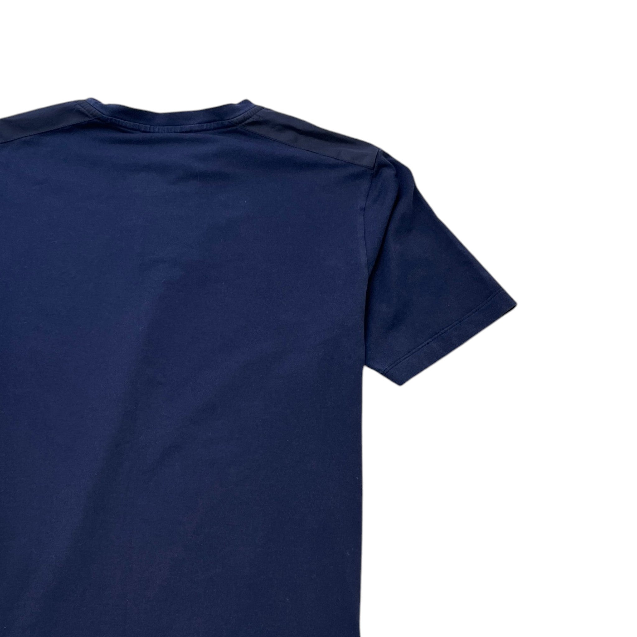 Men's Logo Print T-Shirt Navy Size S
