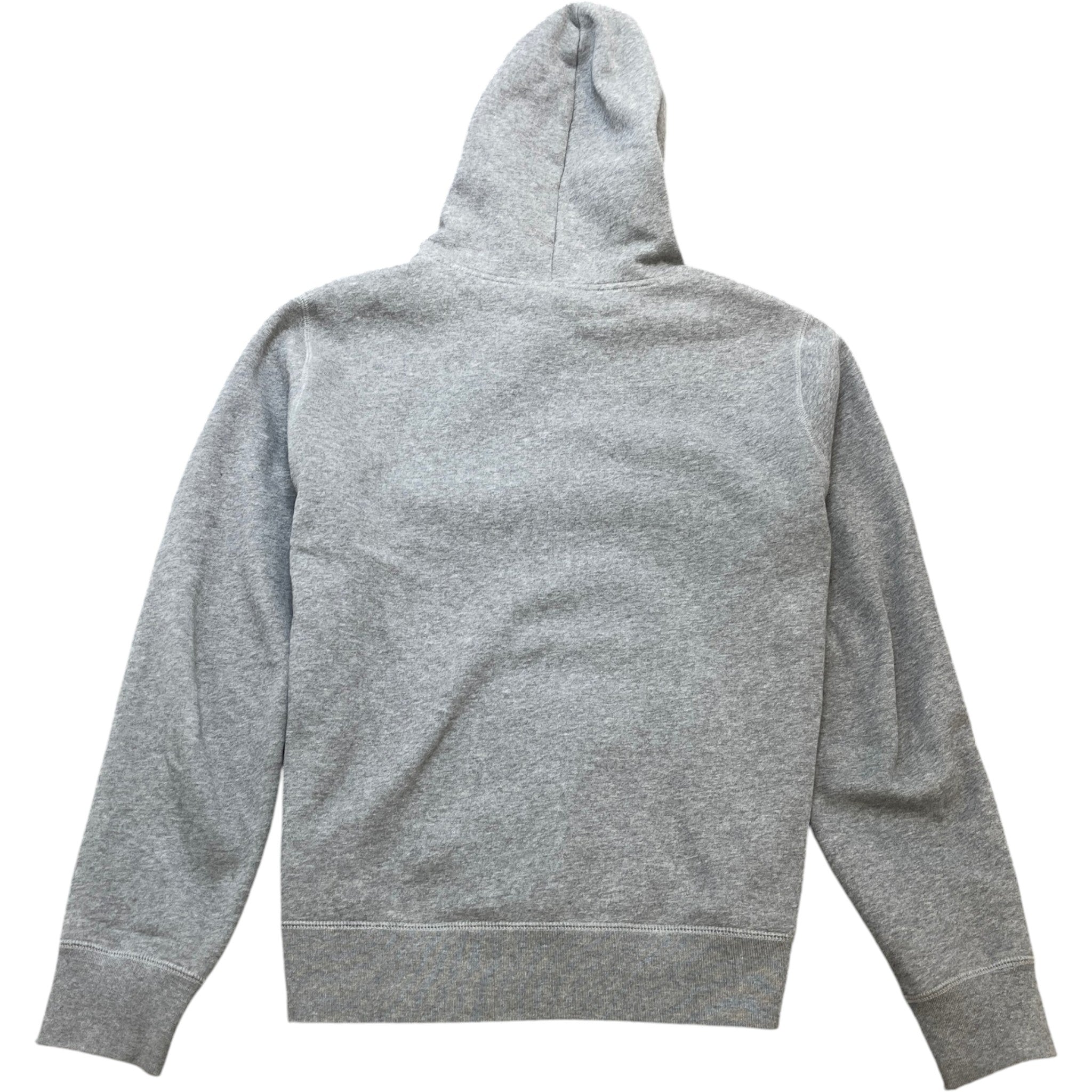 Men's Embroidered Logo Hoodie Grey Size L