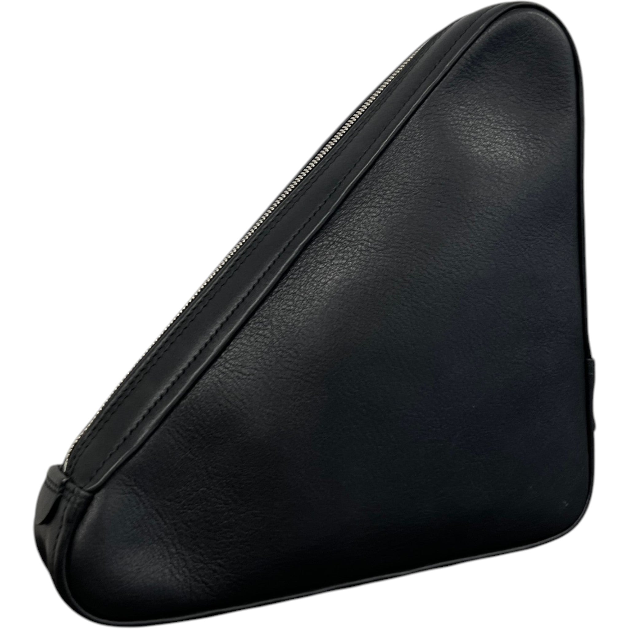 Men's Triangle Logo Toiletry Bag Black