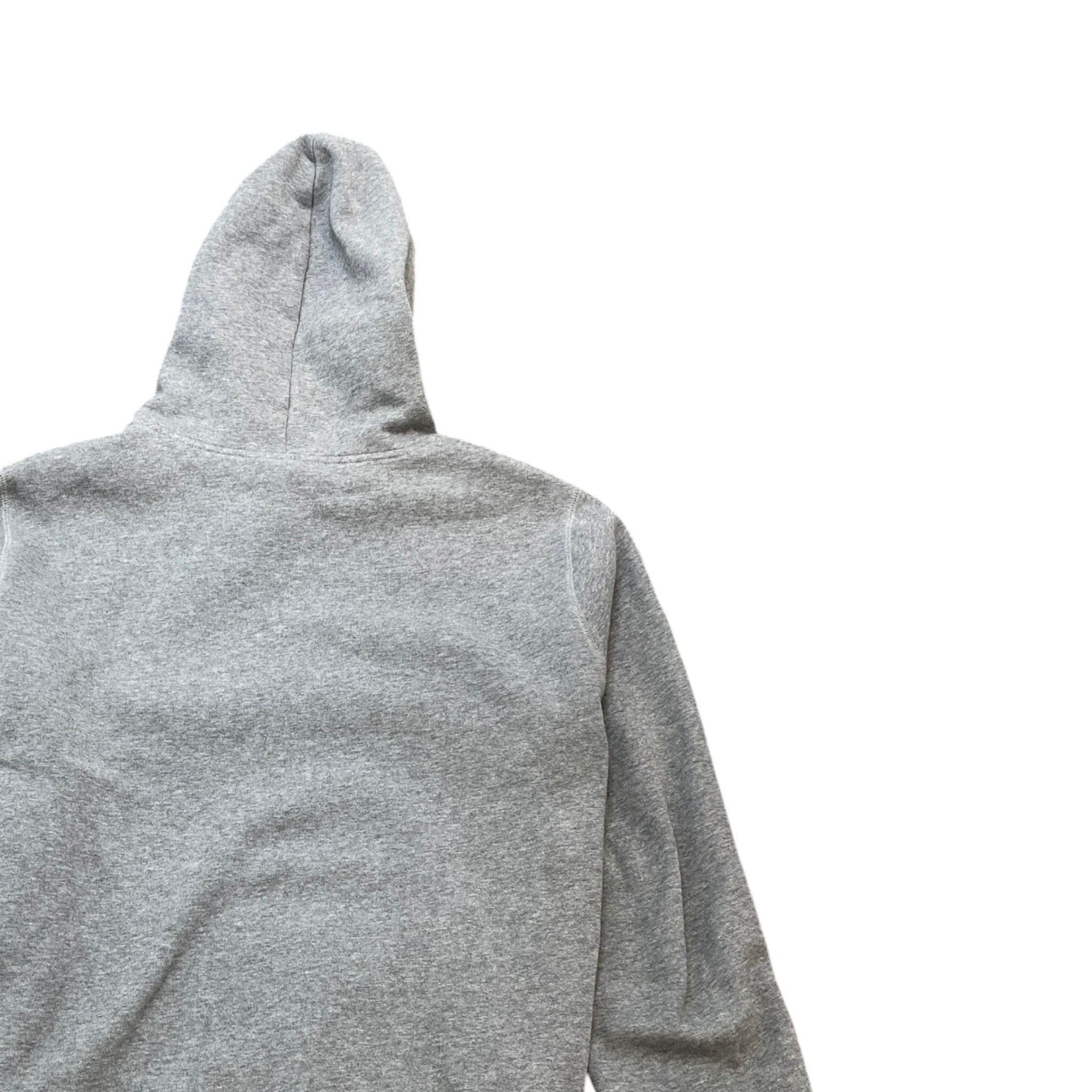 Men's Embroidered Logo Hoodie Grey Size L