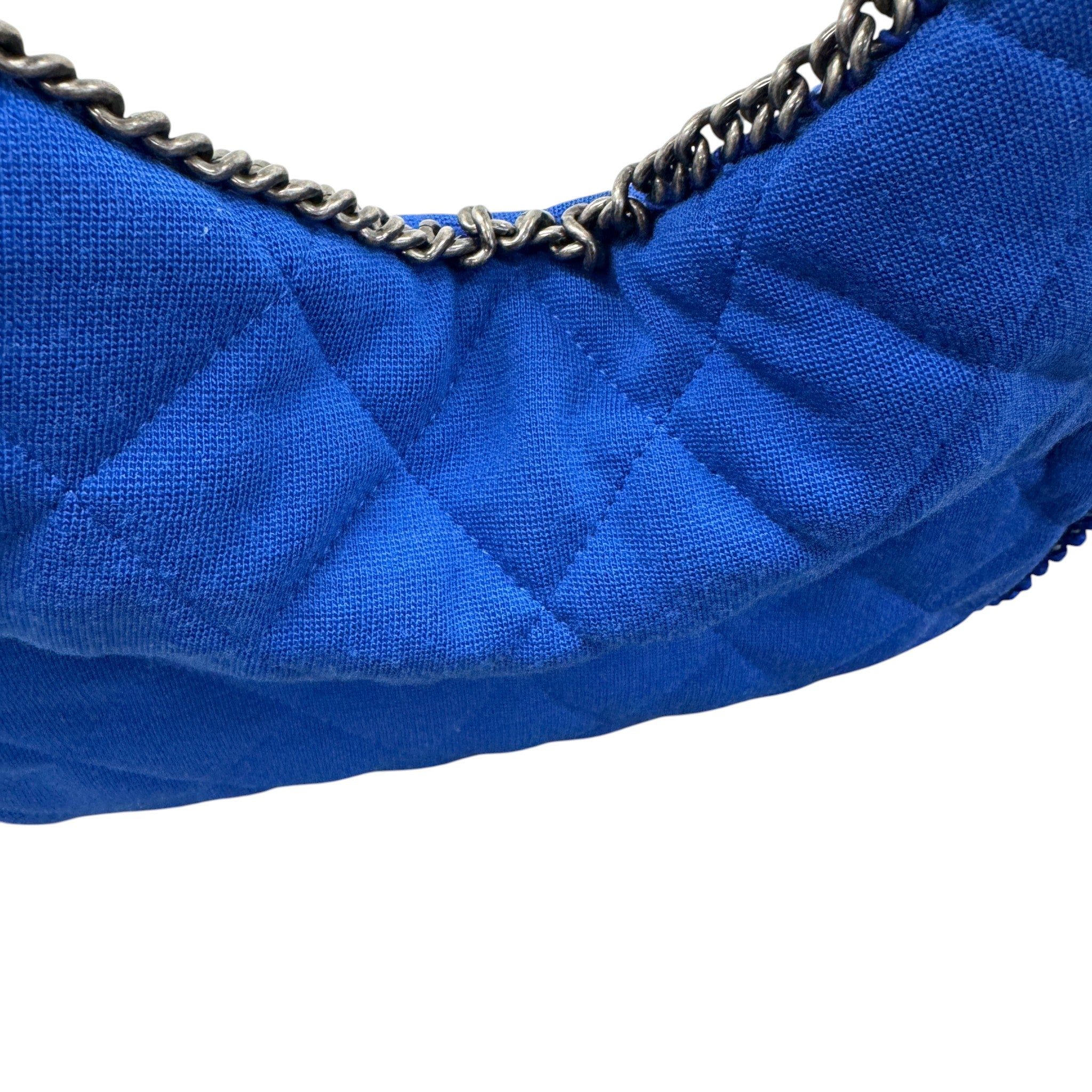 Women's Cc Quilted Flap Handbag Blue