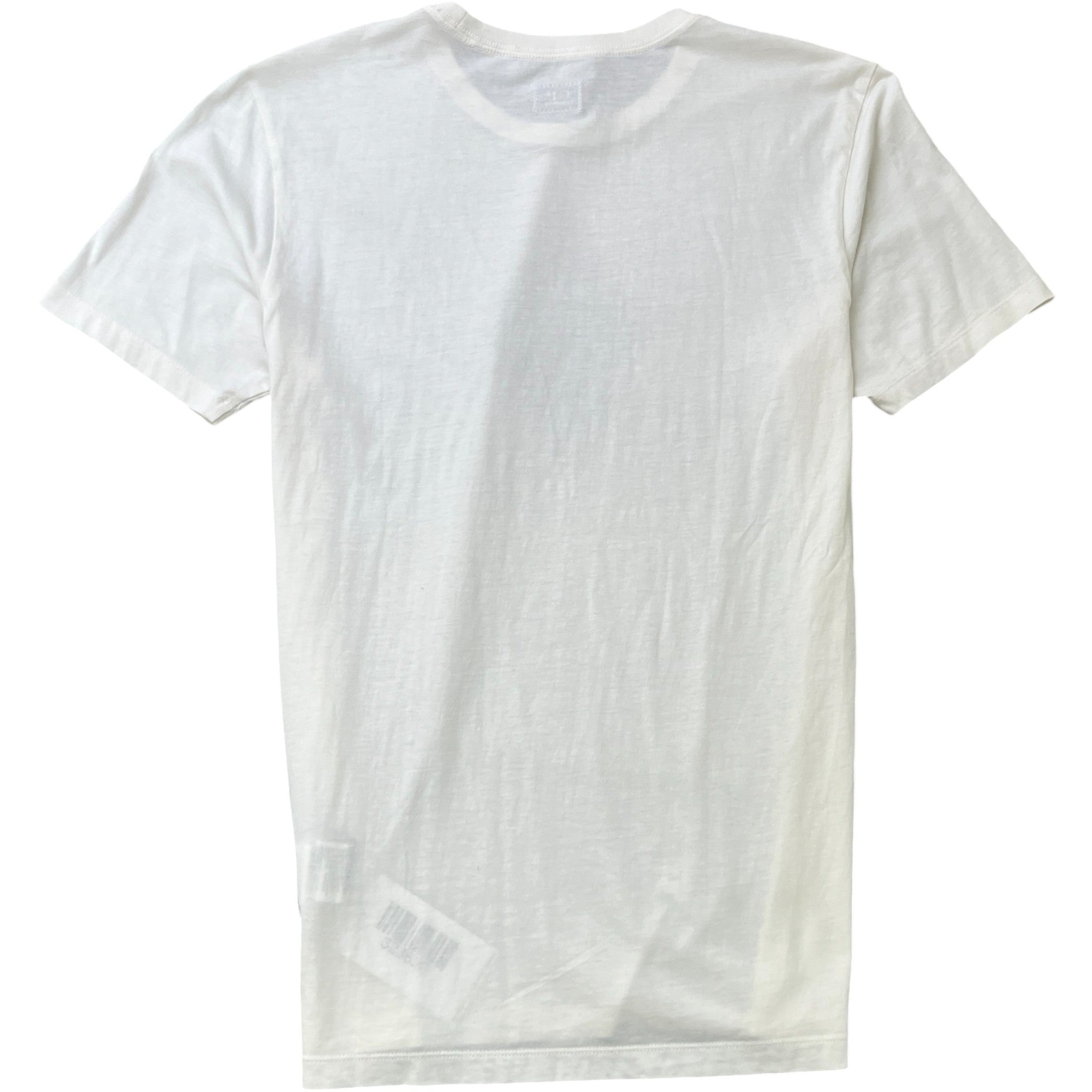 Men's Logo Print T-Shirt White Size M