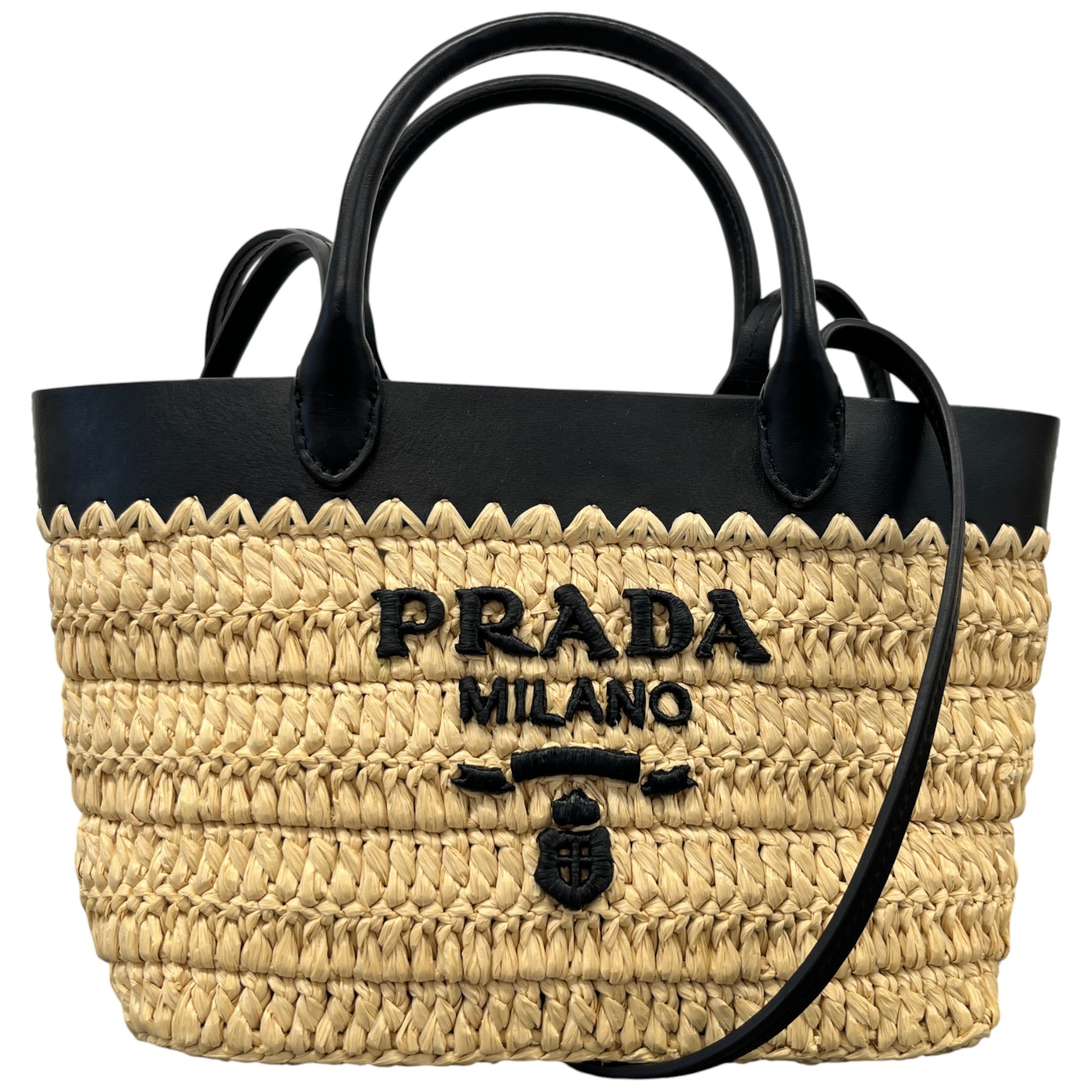 Women's Mini Crochet Tote Handbag Beige