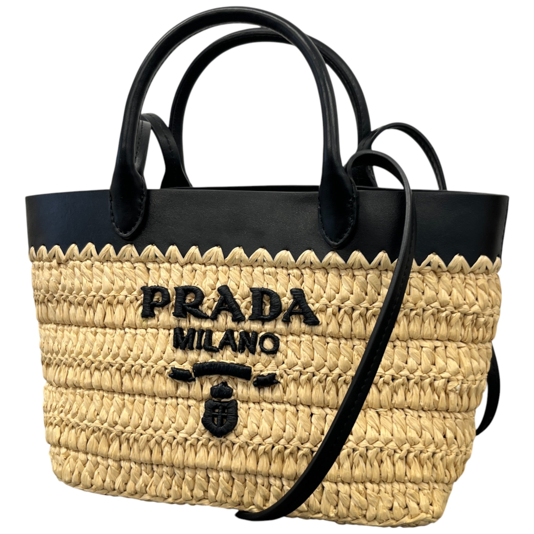 Women's Mini Crochet Tote Handbag Beige