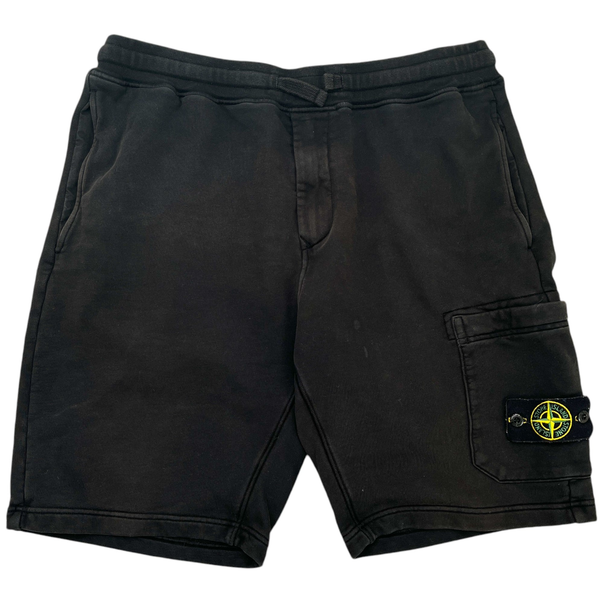 Men's Applique Logo Shorts Black Size L