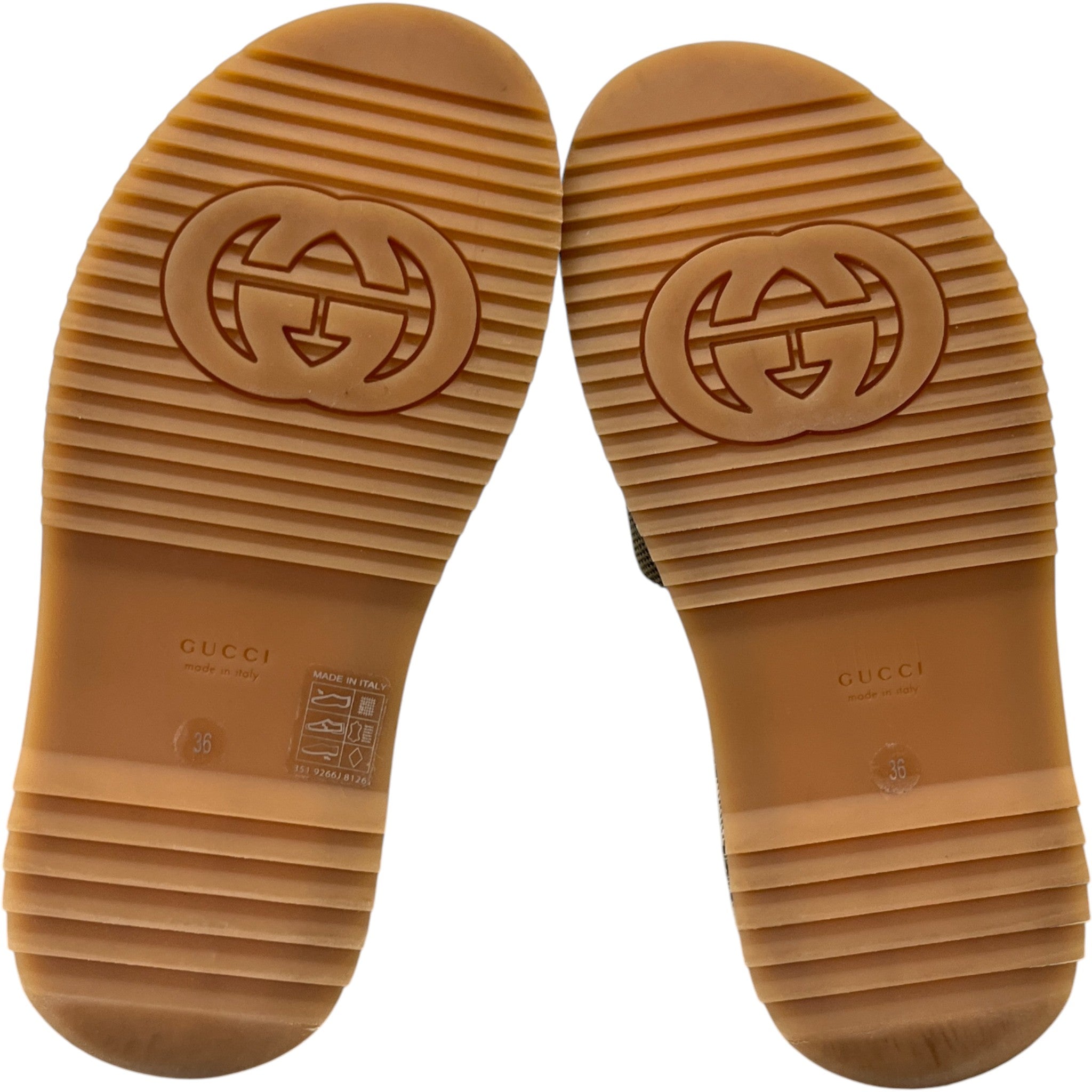 Women's Gg Supreme Platform Slides Beige Size EU 36 / UK 3