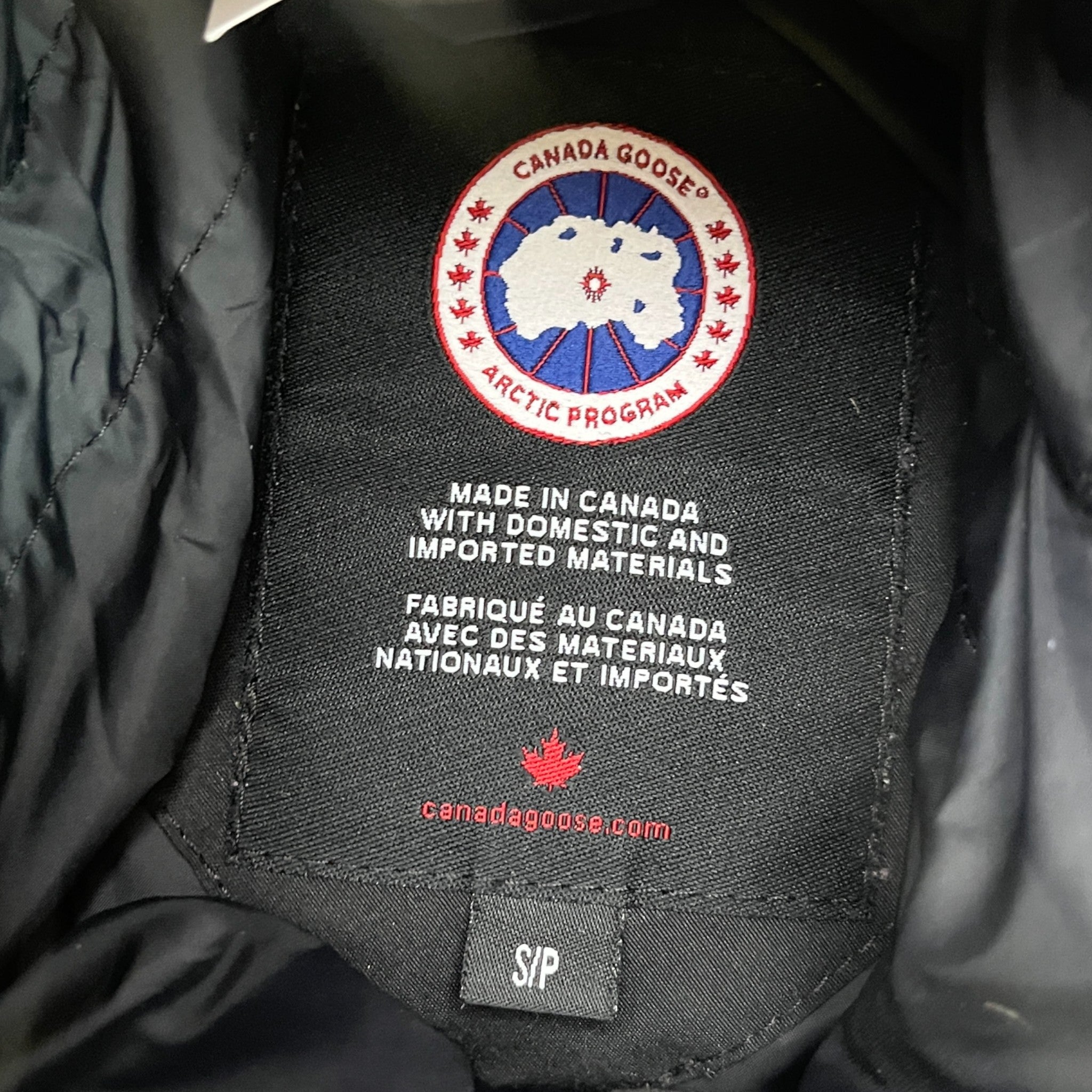 Men's Carson Down Jacket Black Size S