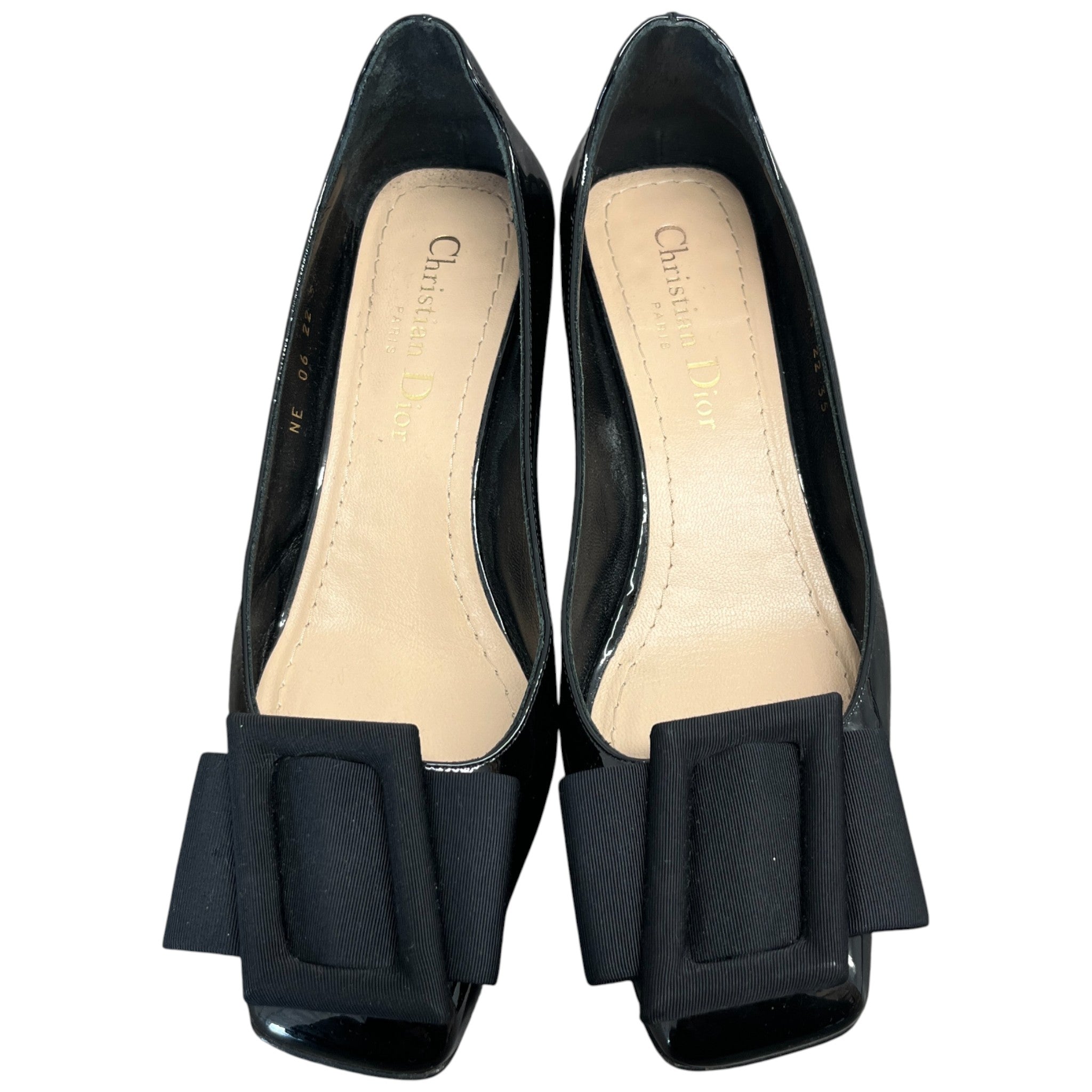 Women's Square Toe Buckle Mules Black Size EU 35 / UK 2