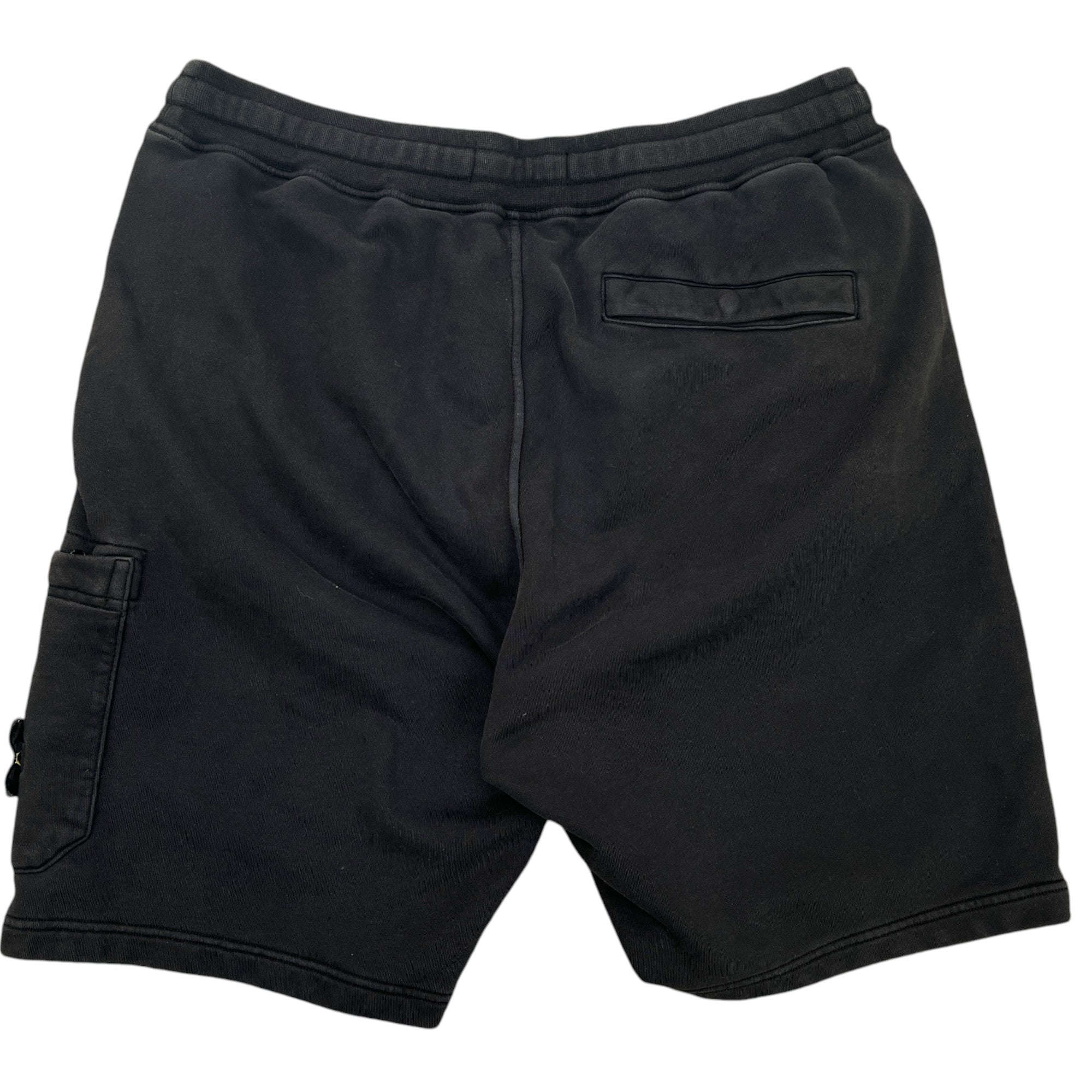 Men's Applique Logo Shorts Black Size L