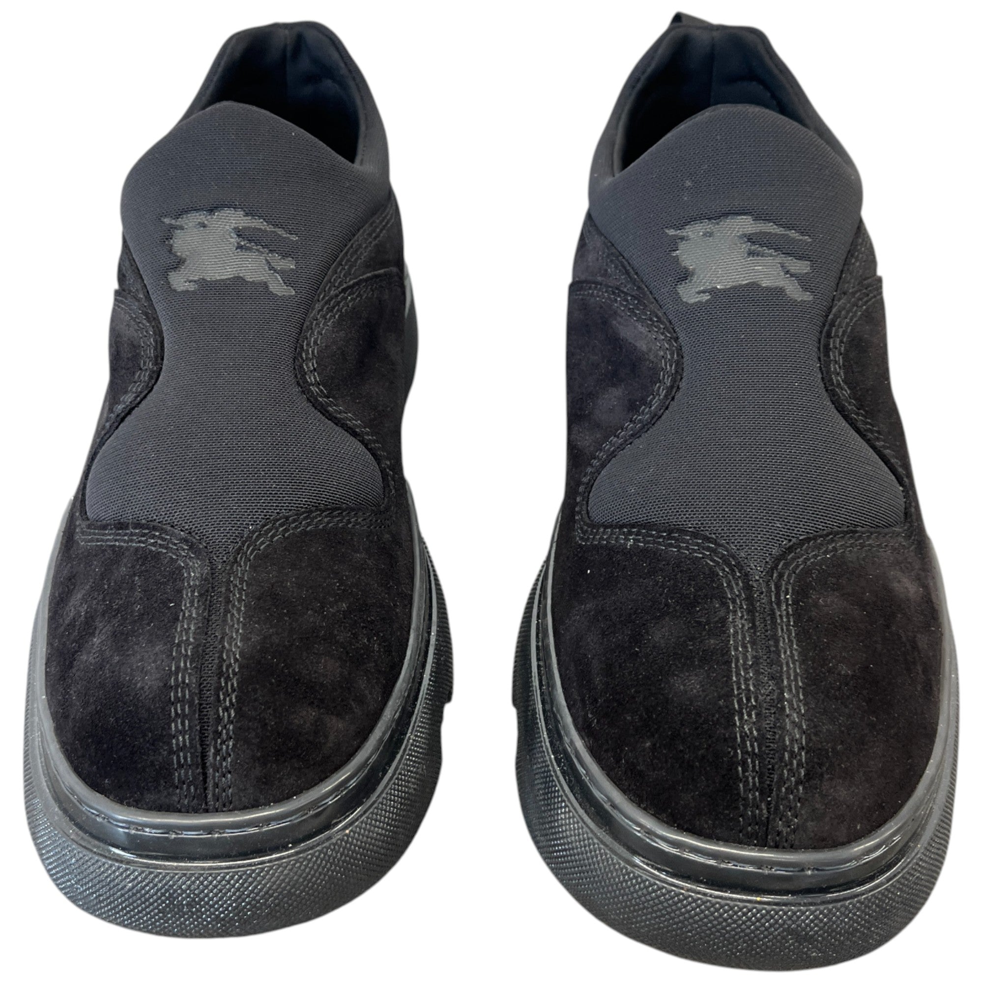 Men's Logo Slip On Low Trainers Black Size EU 44 / UK 10