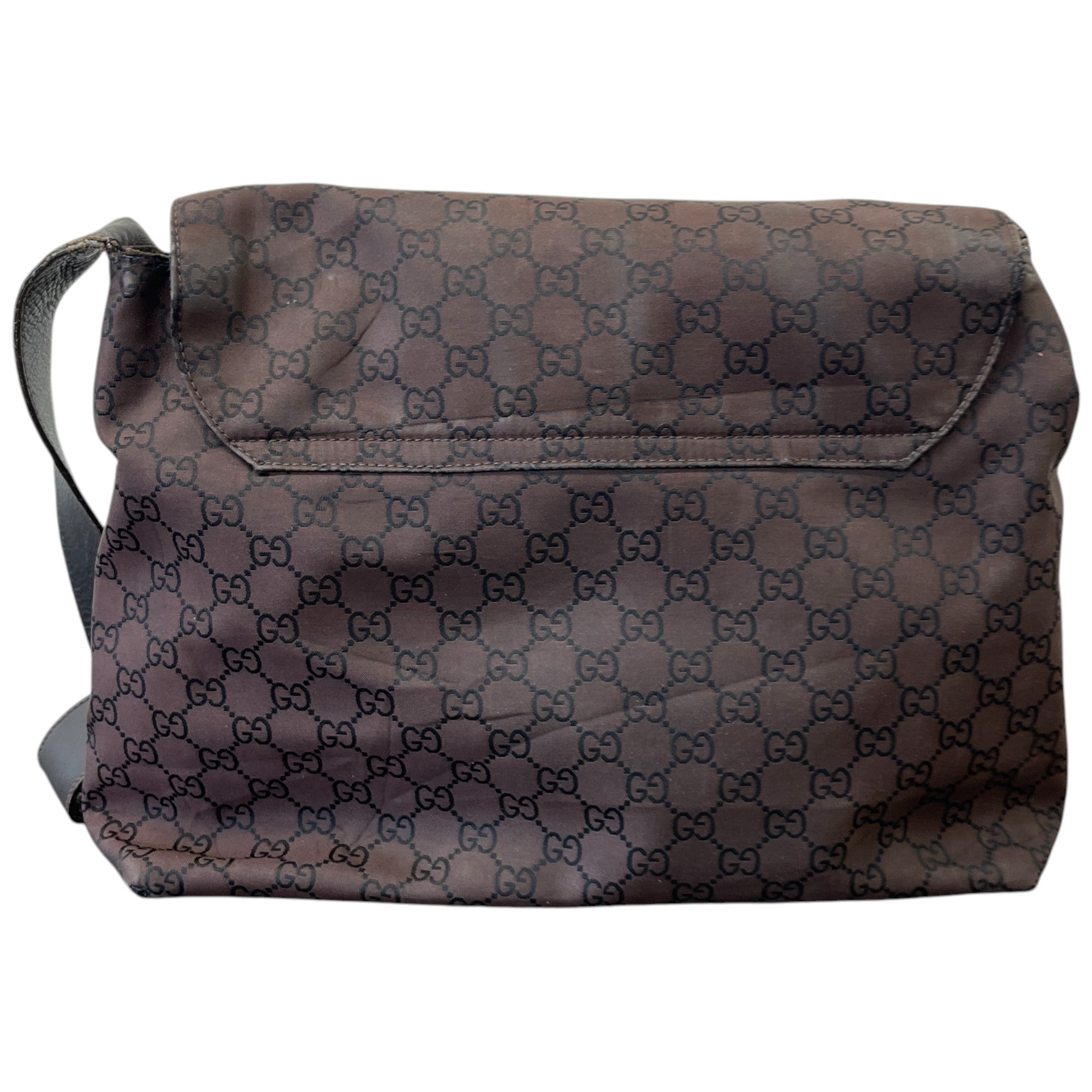 Men's Gg Supreme Messenger Bag Brown